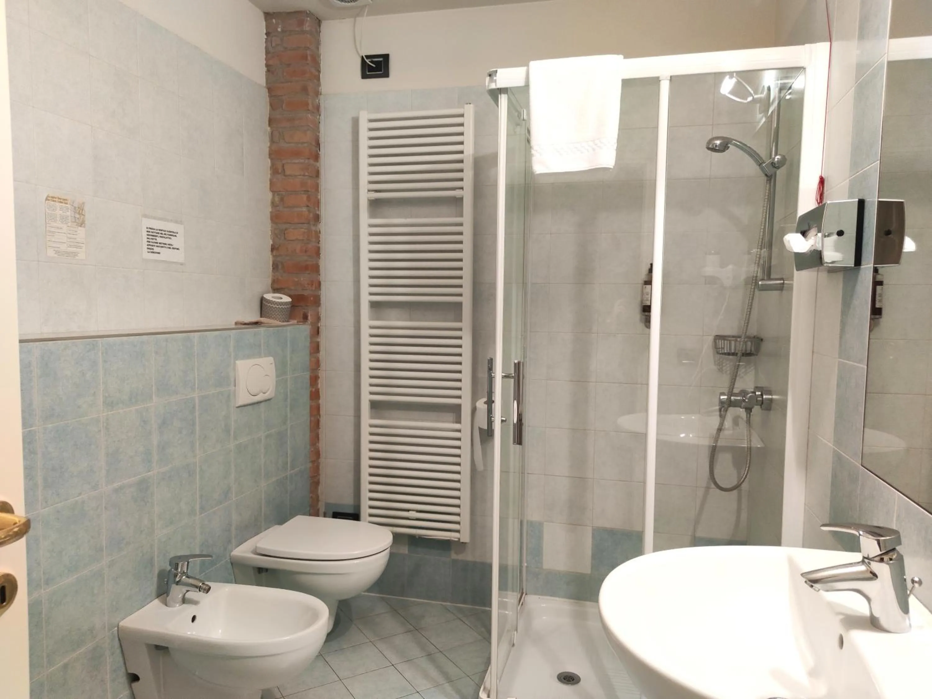 Shower in Tenuta Albertini