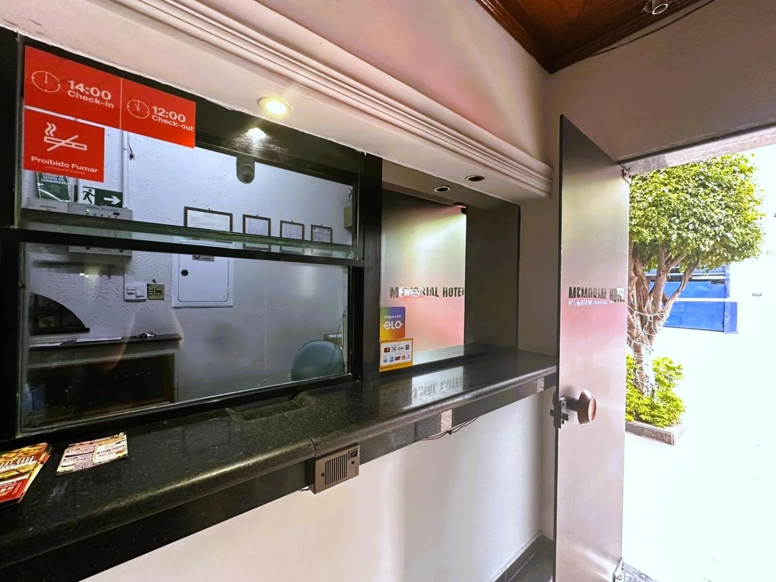 Lobby or reception in Memorial Hotel