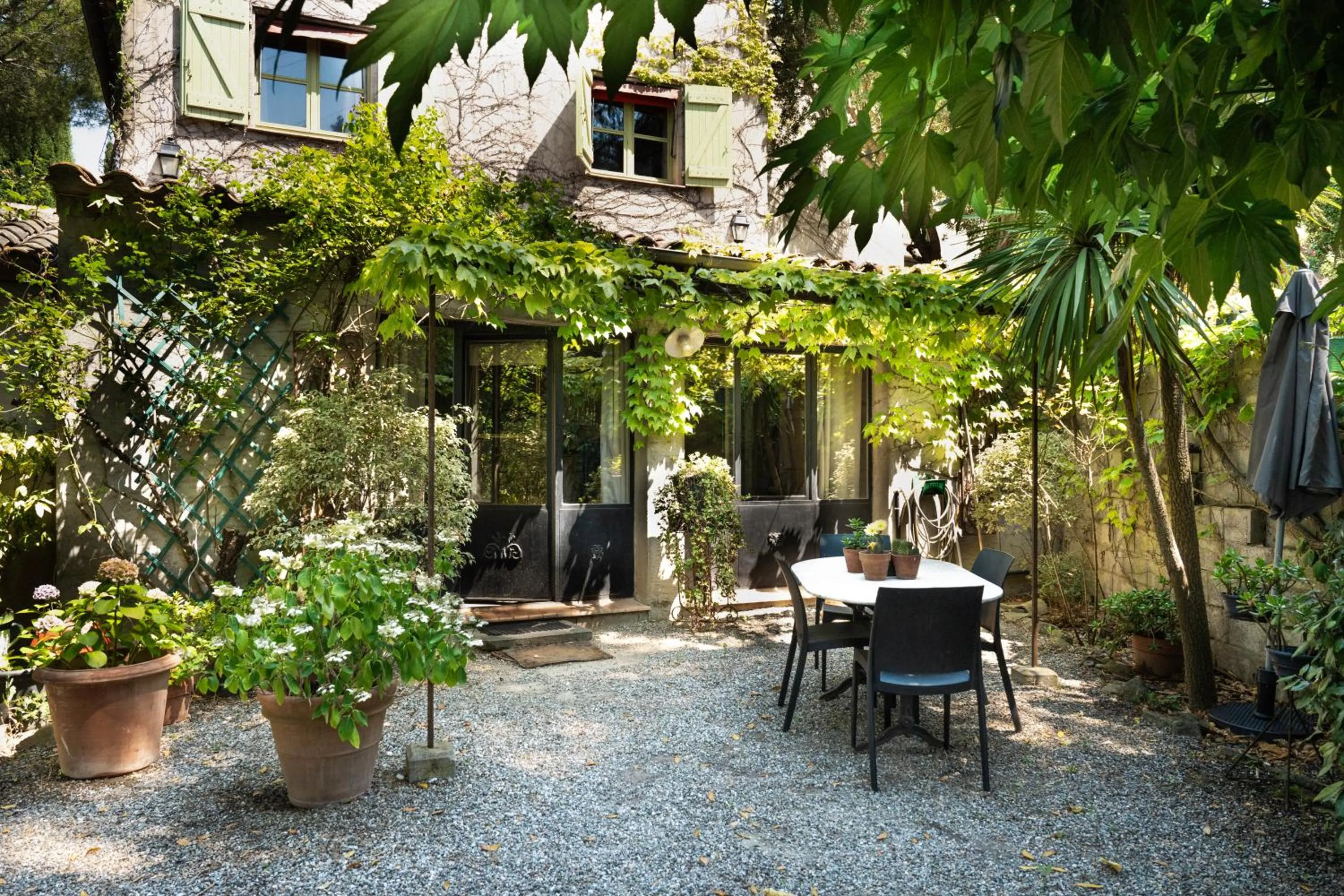 Garden in La Maison sur la Colline
