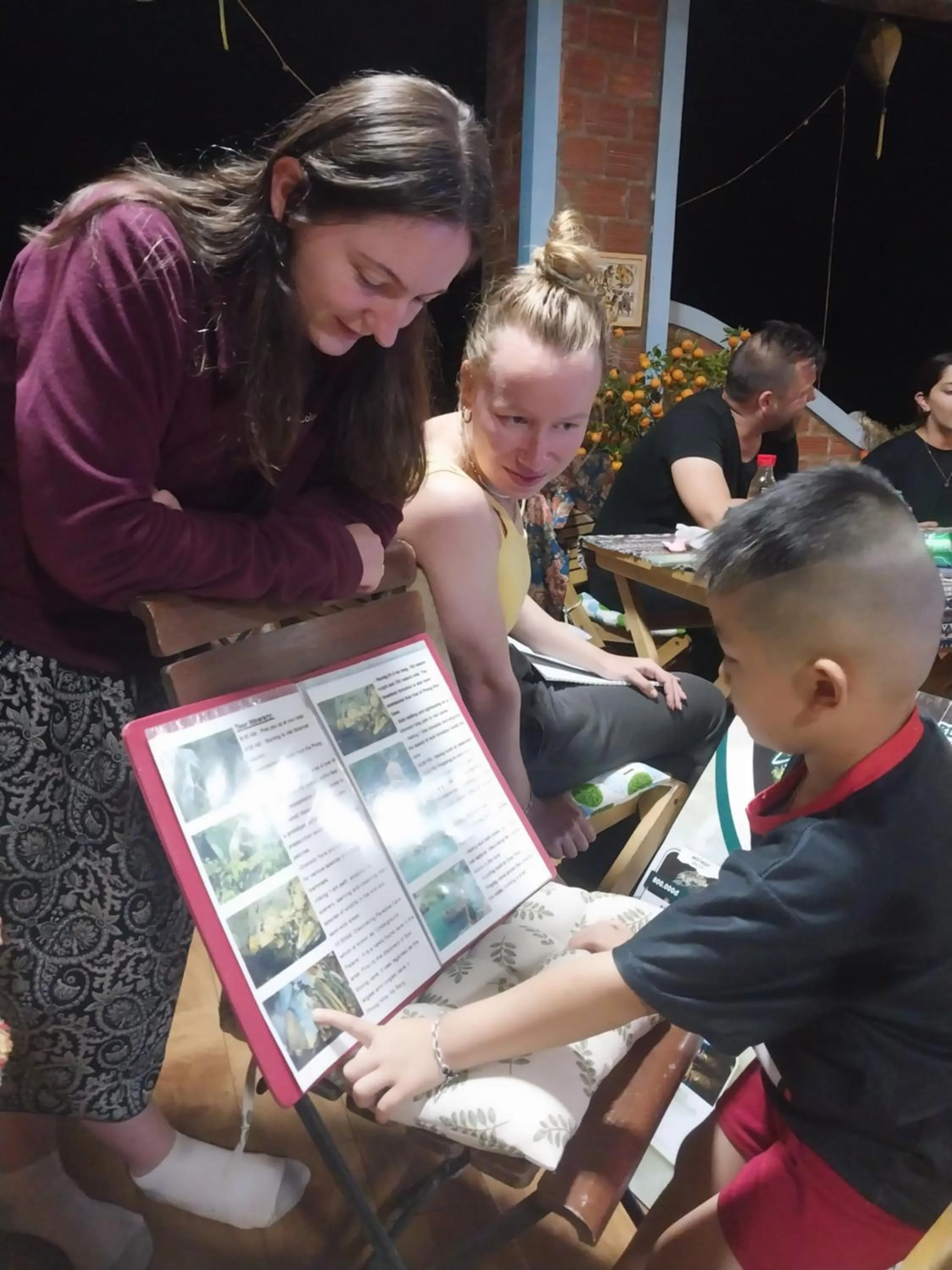 children in Phong Nha An An Homestay