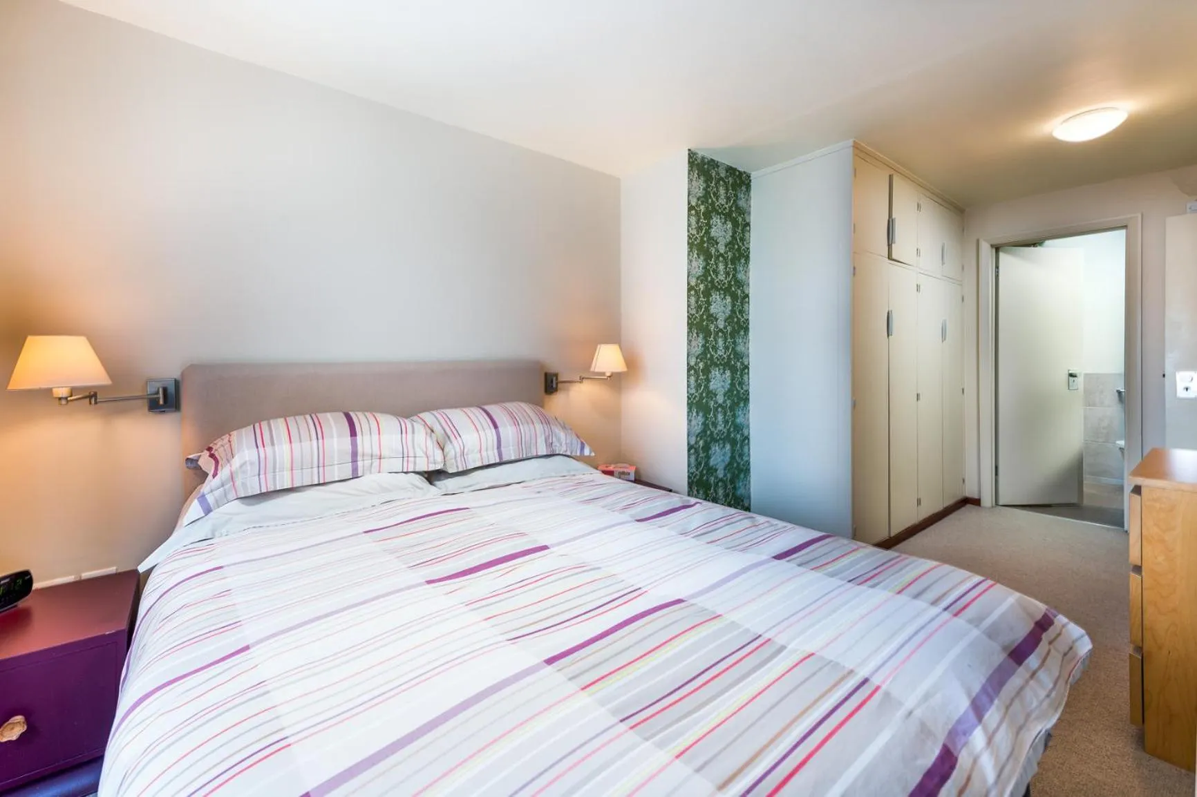 Bedroom, Bed in Princes Gate Mews