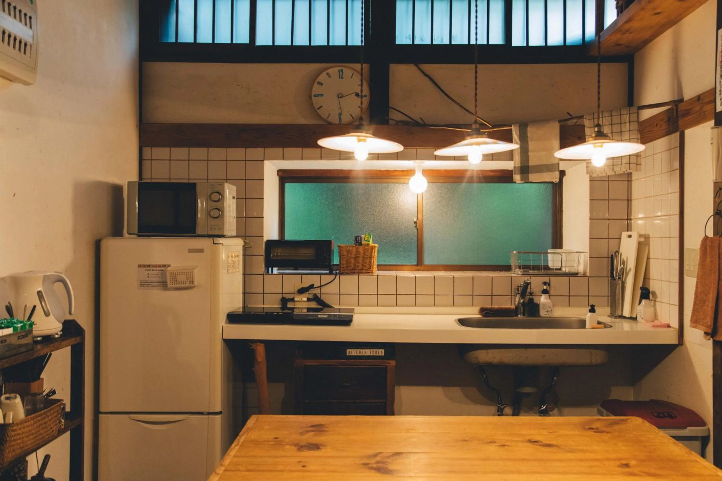 Communal kitchen in Guesthouse toco