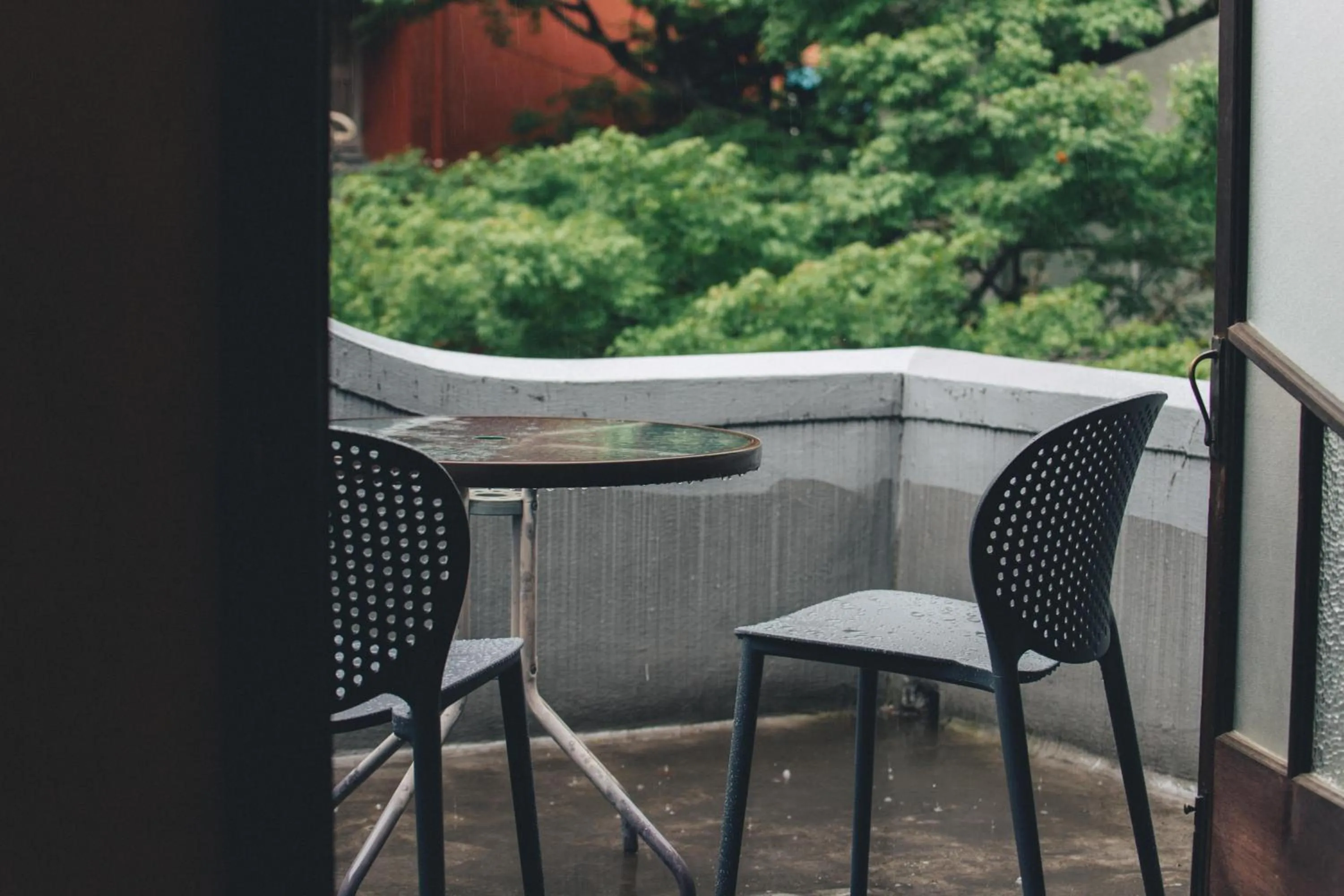 Balcony/Terrace in Guesthouse toco