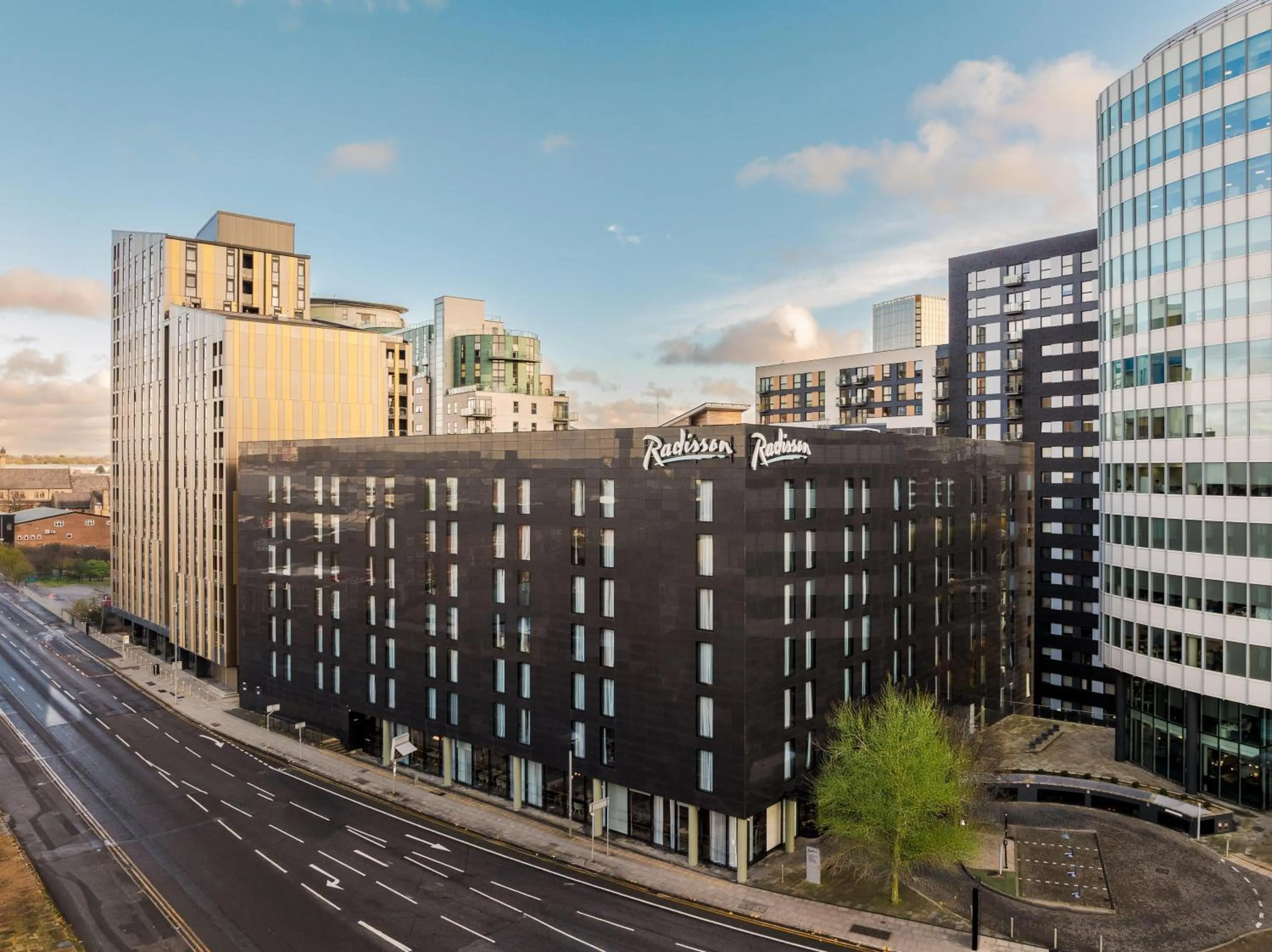 Property building in Radisson Hotel Manchester City Centre, A Verified Net Zero Hotel