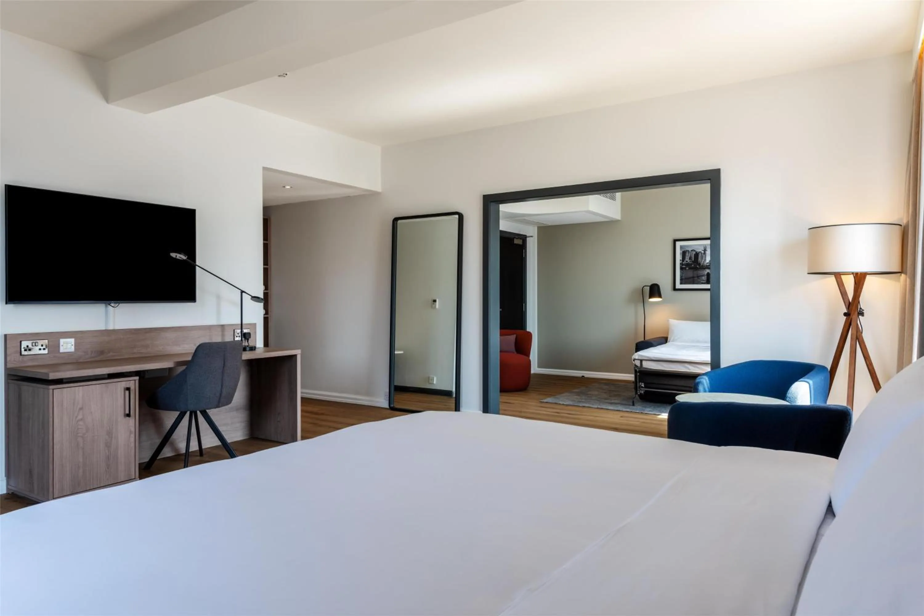 Photo of the whole room, Bed in Radisson Hotel Manchester City Centre, A Verified Net Zero Hotel