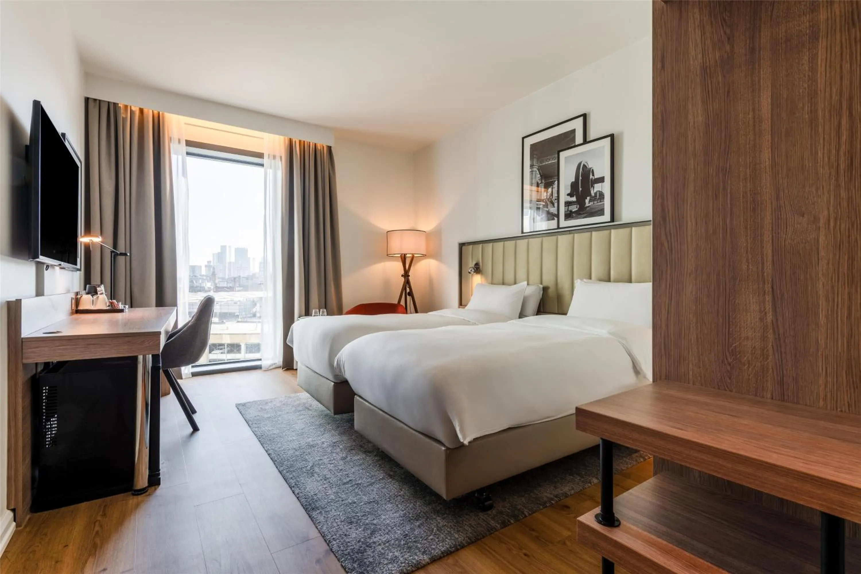 Bedroom, Bed in Radisson Hotel Manchester City Centre, A Verified Net Zero Hotel