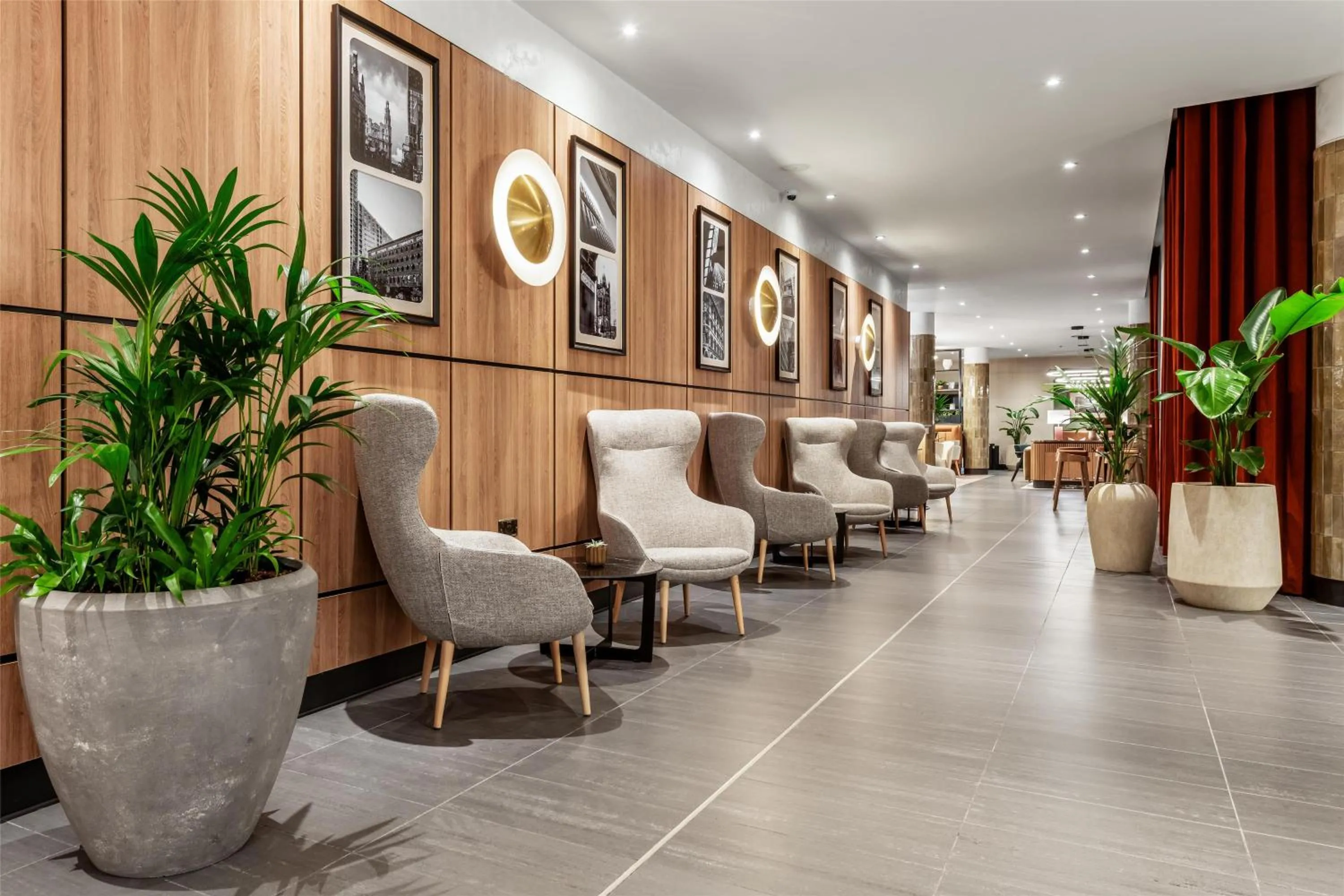 Lobby or reception in Radisson Hotel Manchester City Centre, A Verified Net Zero Hotel
