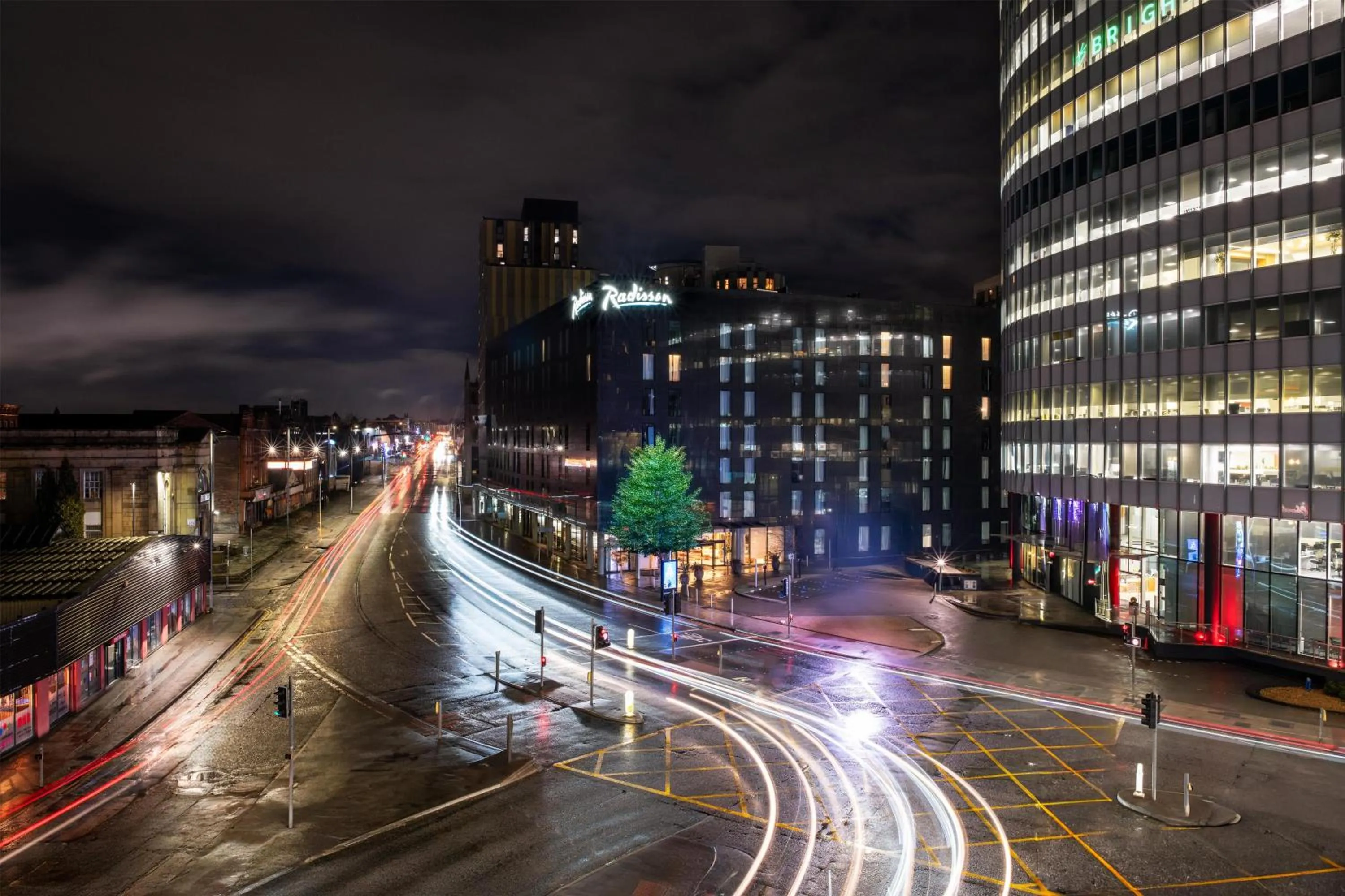 Property building in Radisson Hotel Manchester City Centre, A Verified Net Zero Hotel