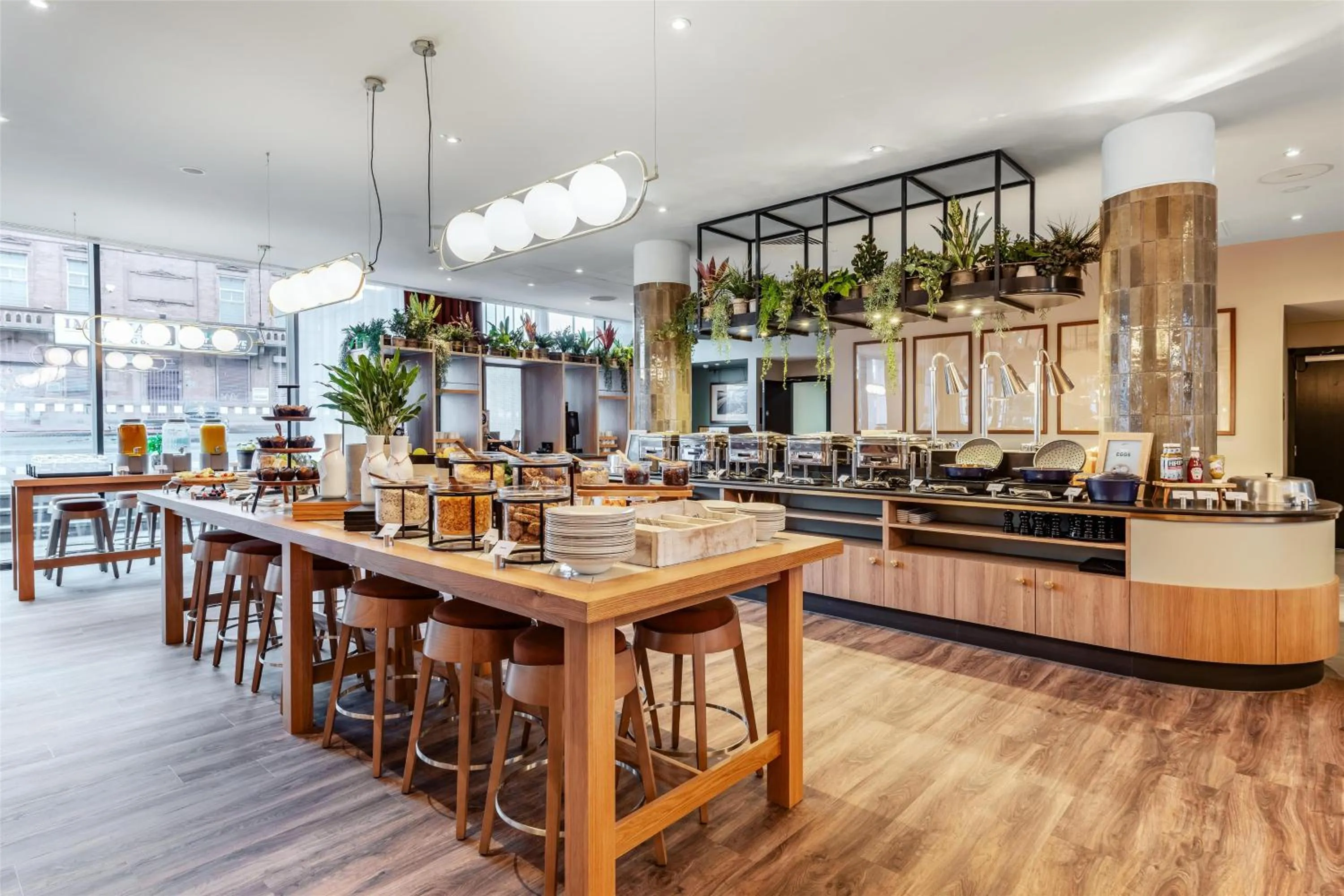 Breakfast in Radisson Hotel Manchester City Centre, A Verified Net Zero Hotel