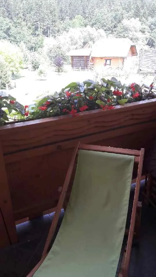 Balcony/Terrace in Korošec Apartments and Wellness Centre