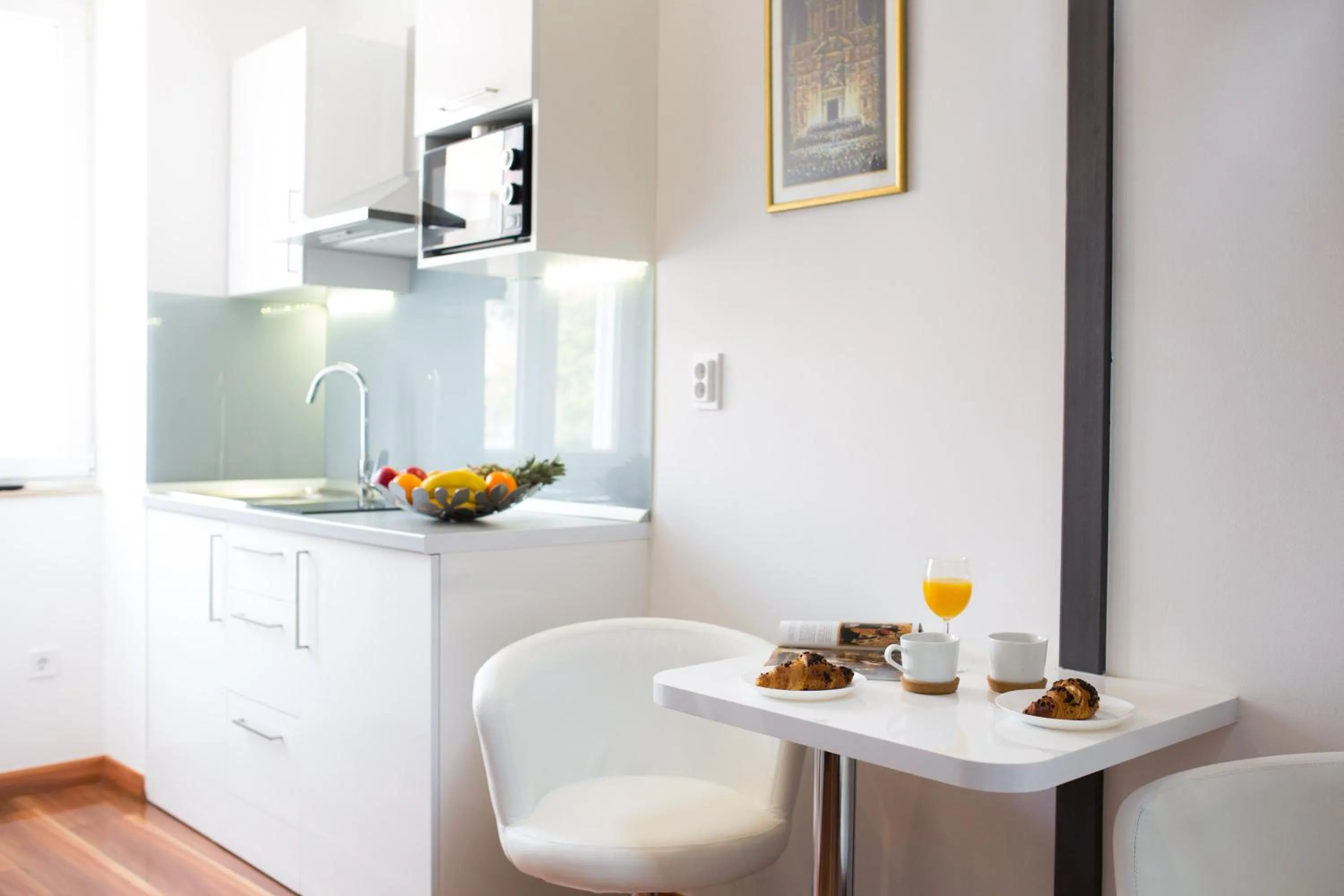Kitchen or kitchenette in Casa Arancia