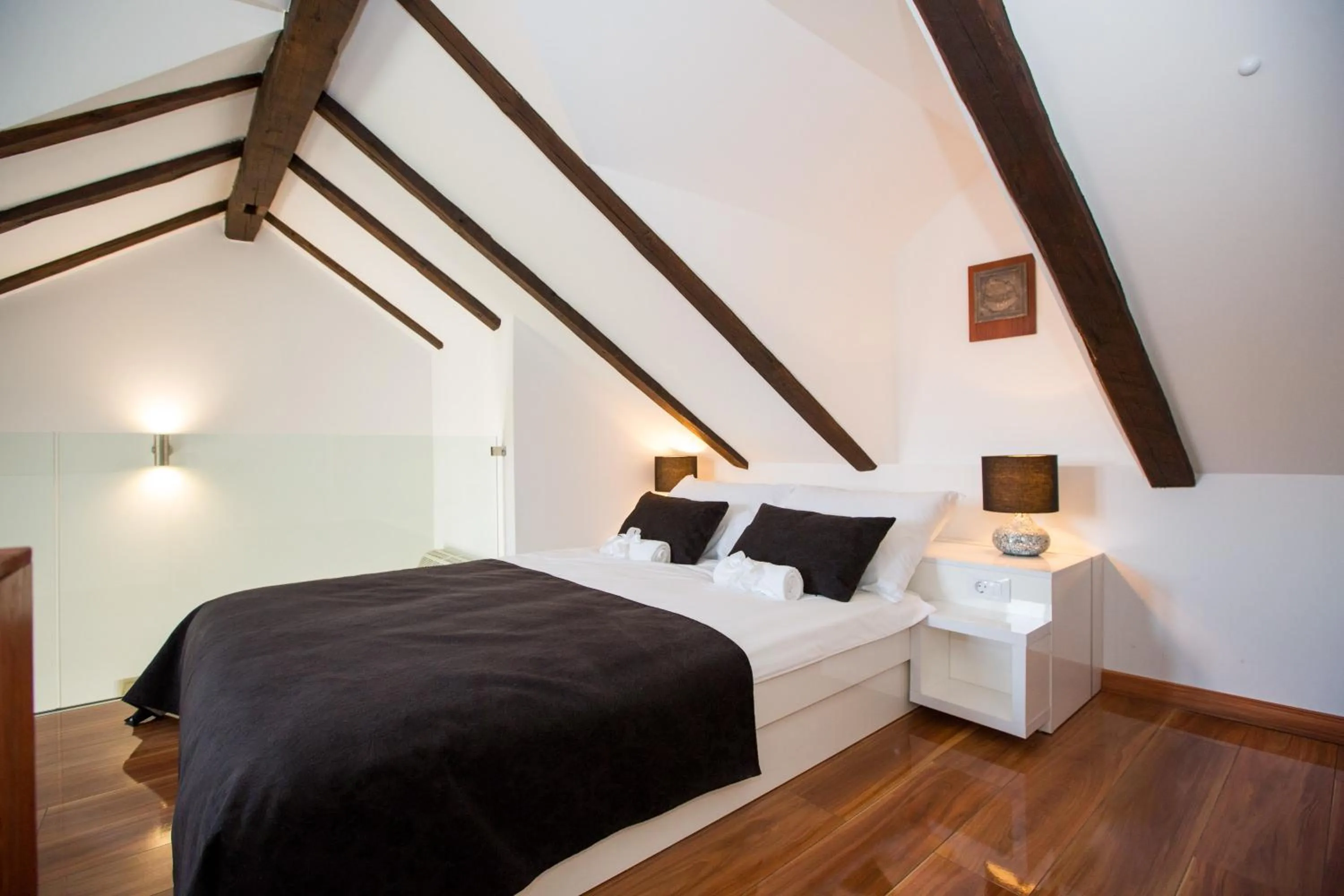 Bedroom, Bed in Casa Arancia