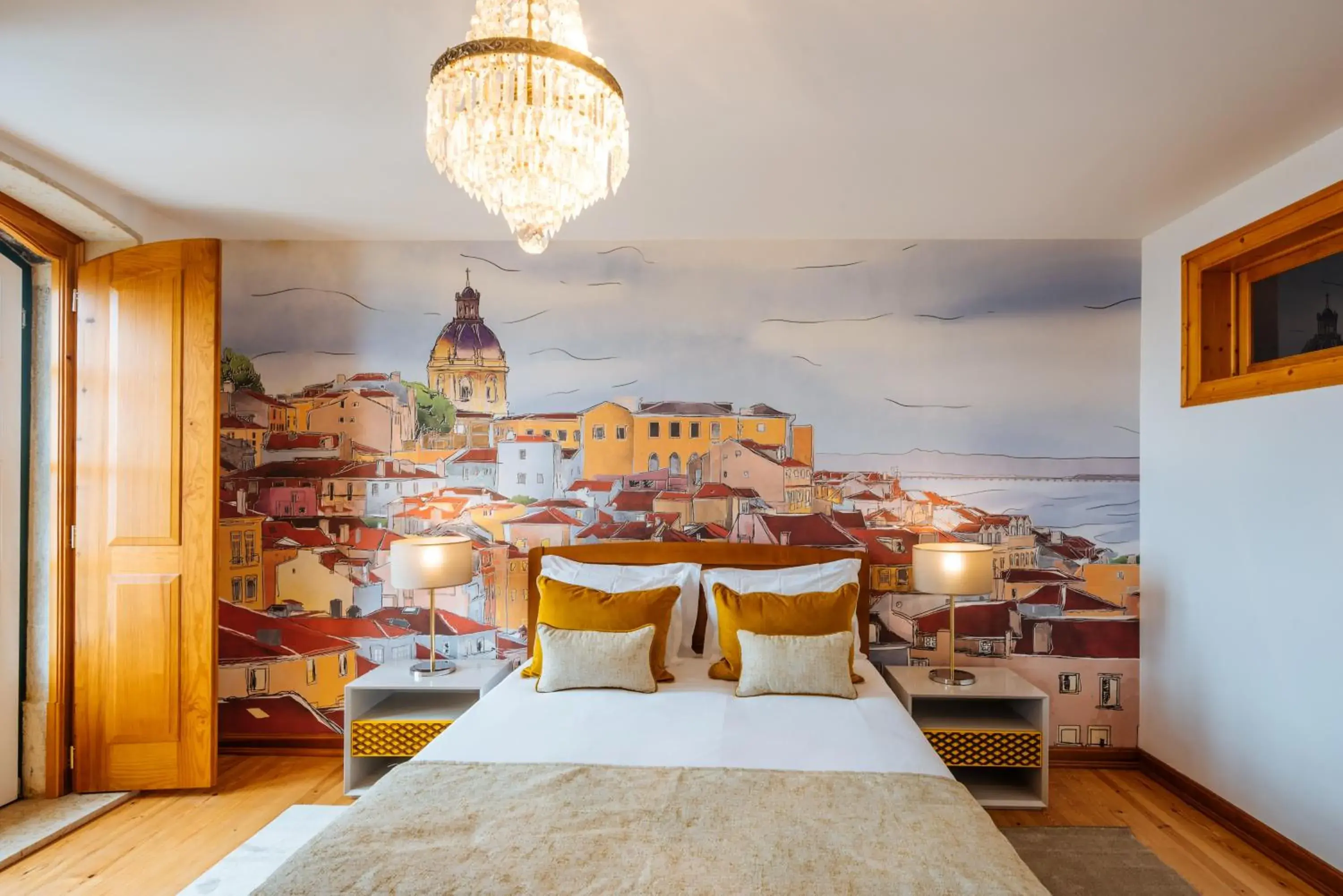 Bedroom, Bed in Varandas de Lisboa - Tejo River Apartments & Rooms Bedroom, Bed in Varandas de Lisboa - Tejo River Apartments & Rooms