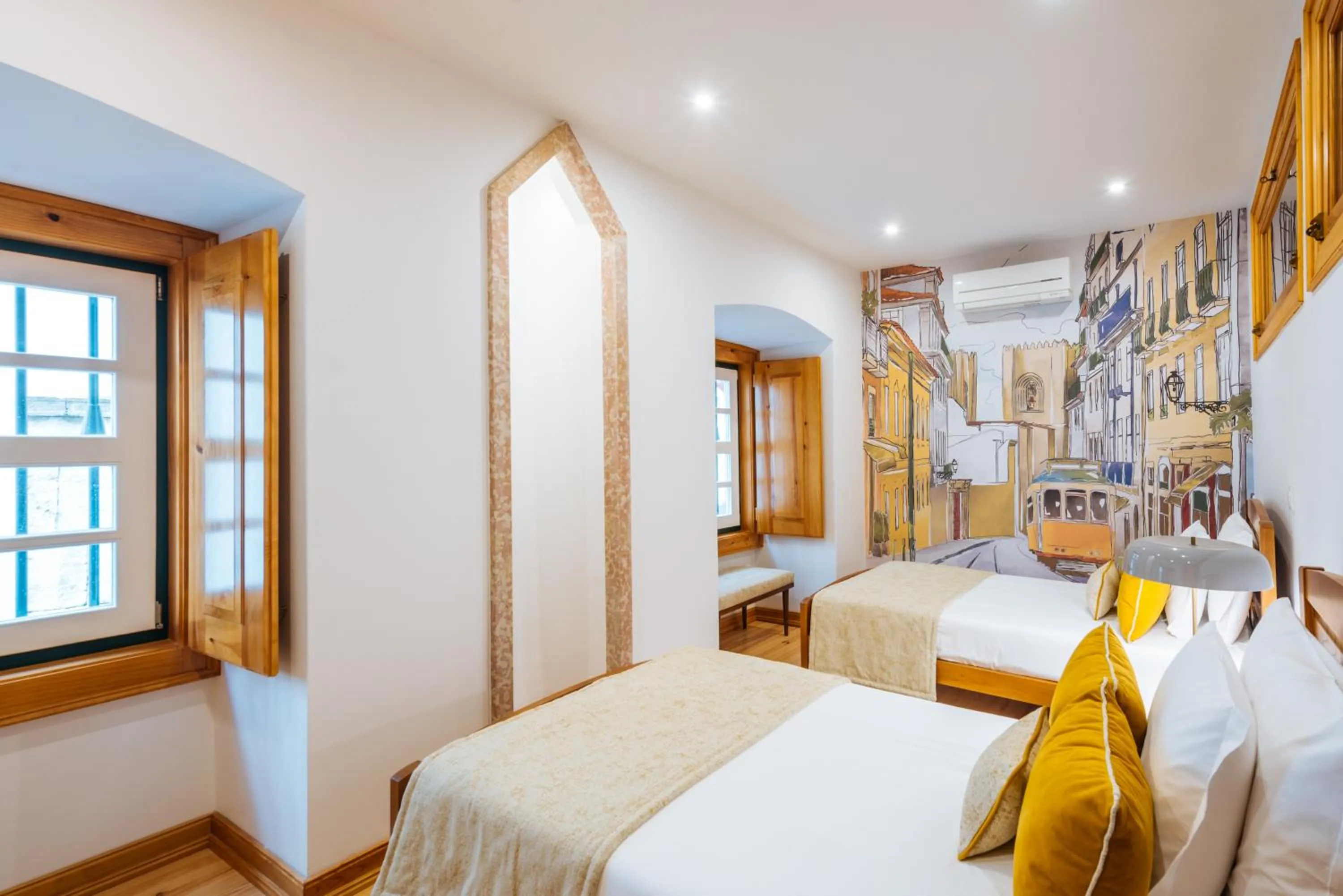 Bedroom, Bed in Varandas de Lisboa - Tejo River Apartments & Rooms