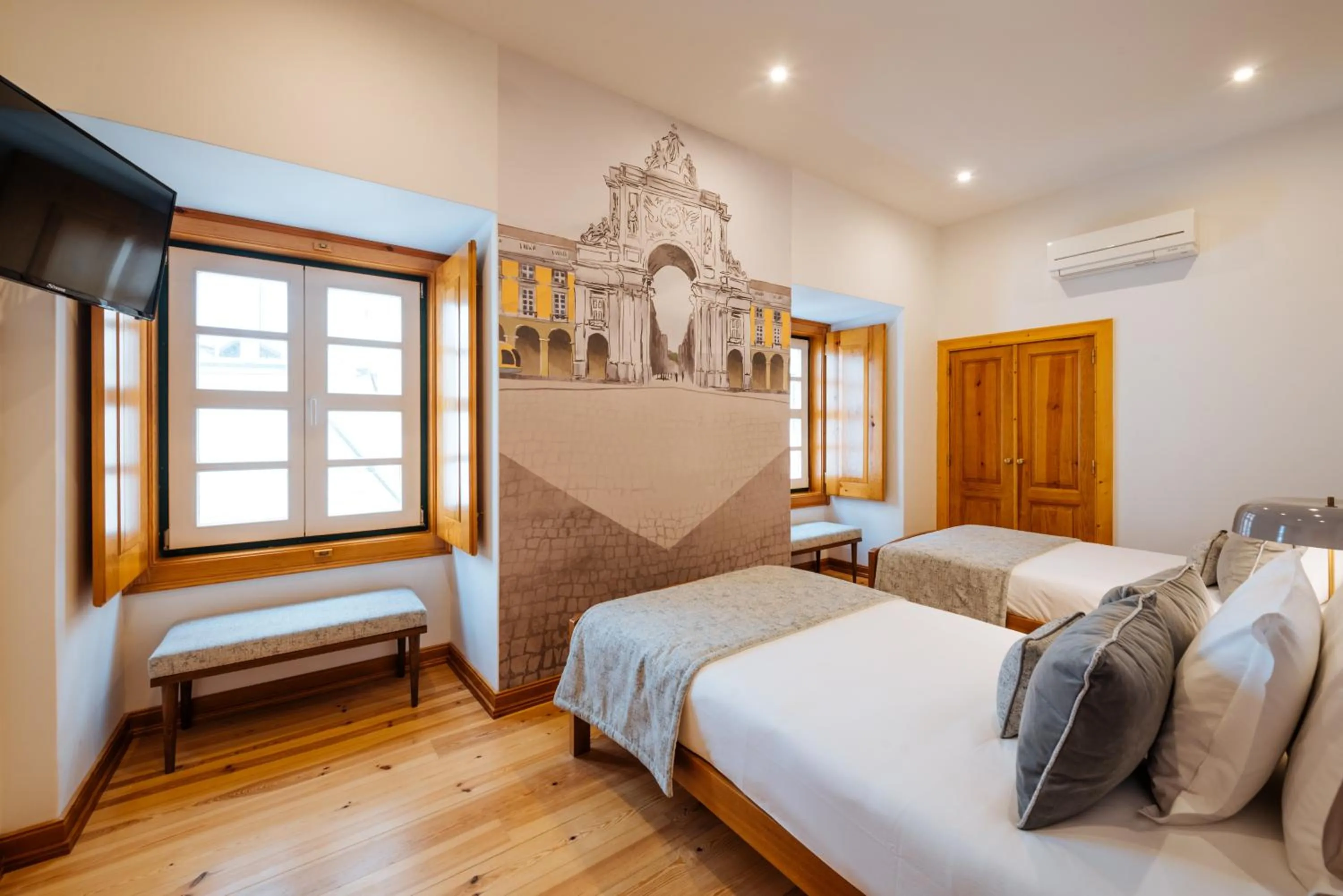 kitchen, Bed in Varandas de Lisboa - Tejo River Apartments & Rooms