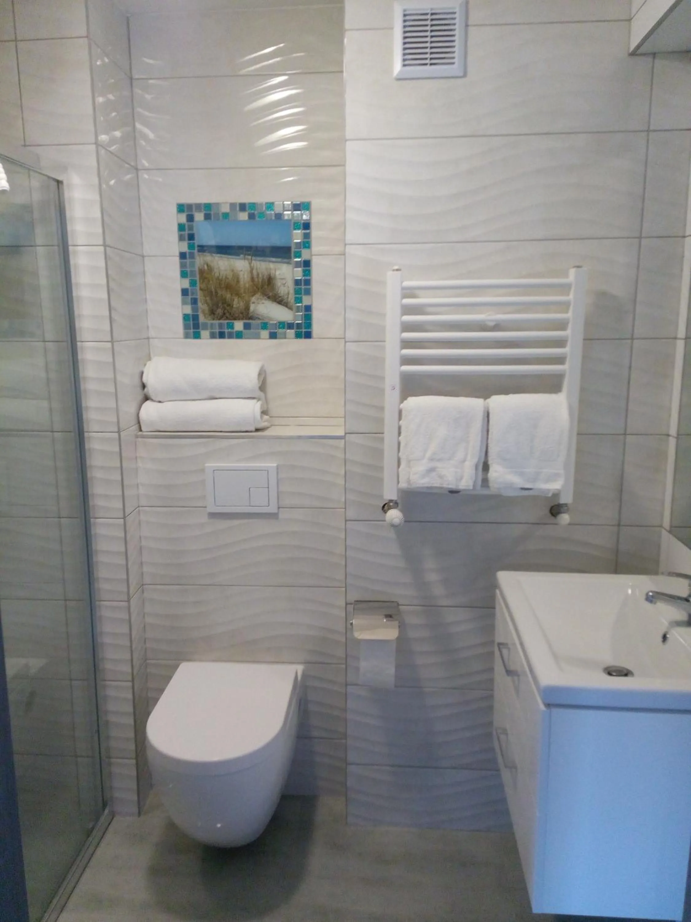 Shower in Villa Mors