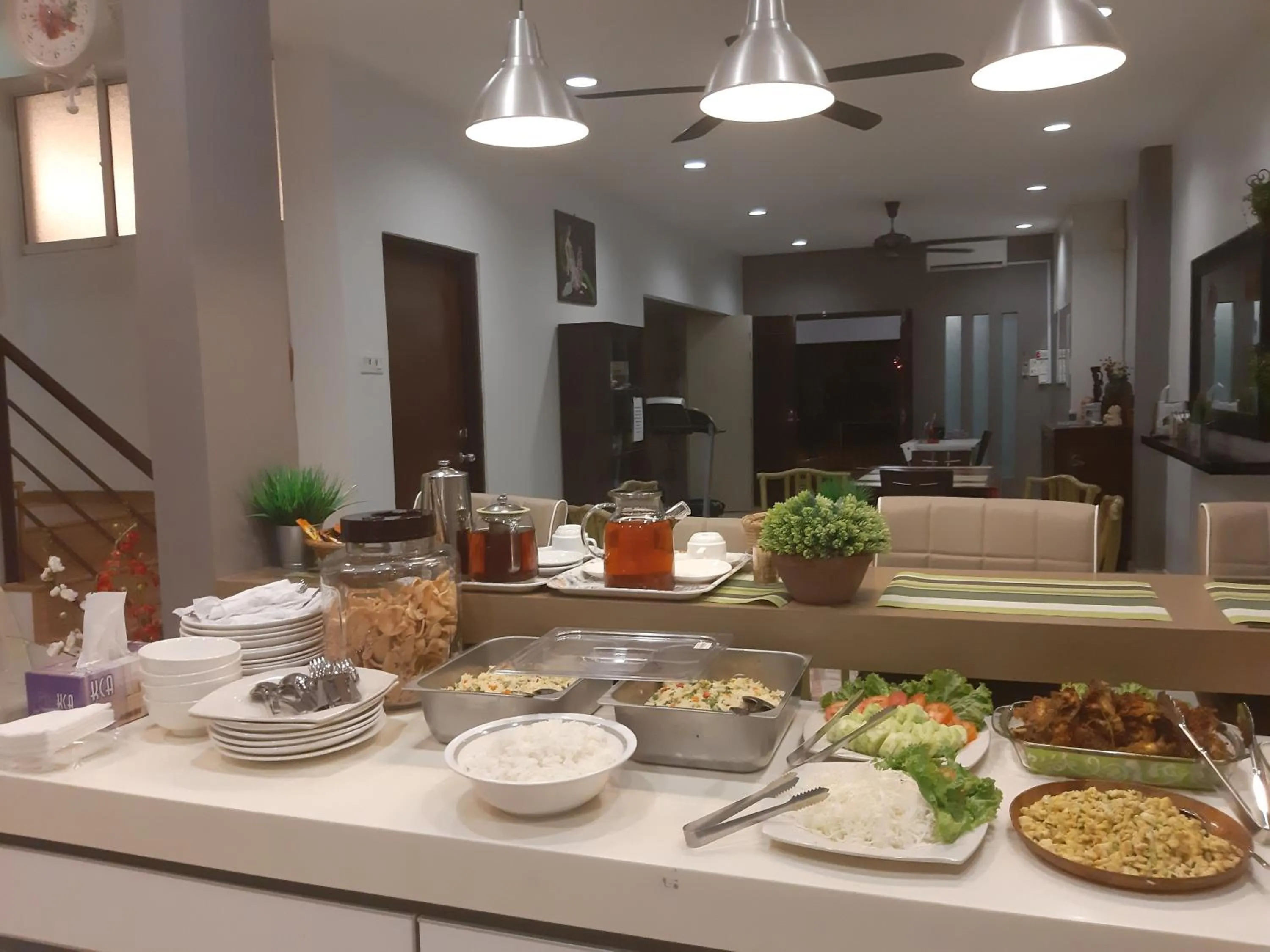Buffet breakfast in Walasa Kuala Lumpur Homes by MSH