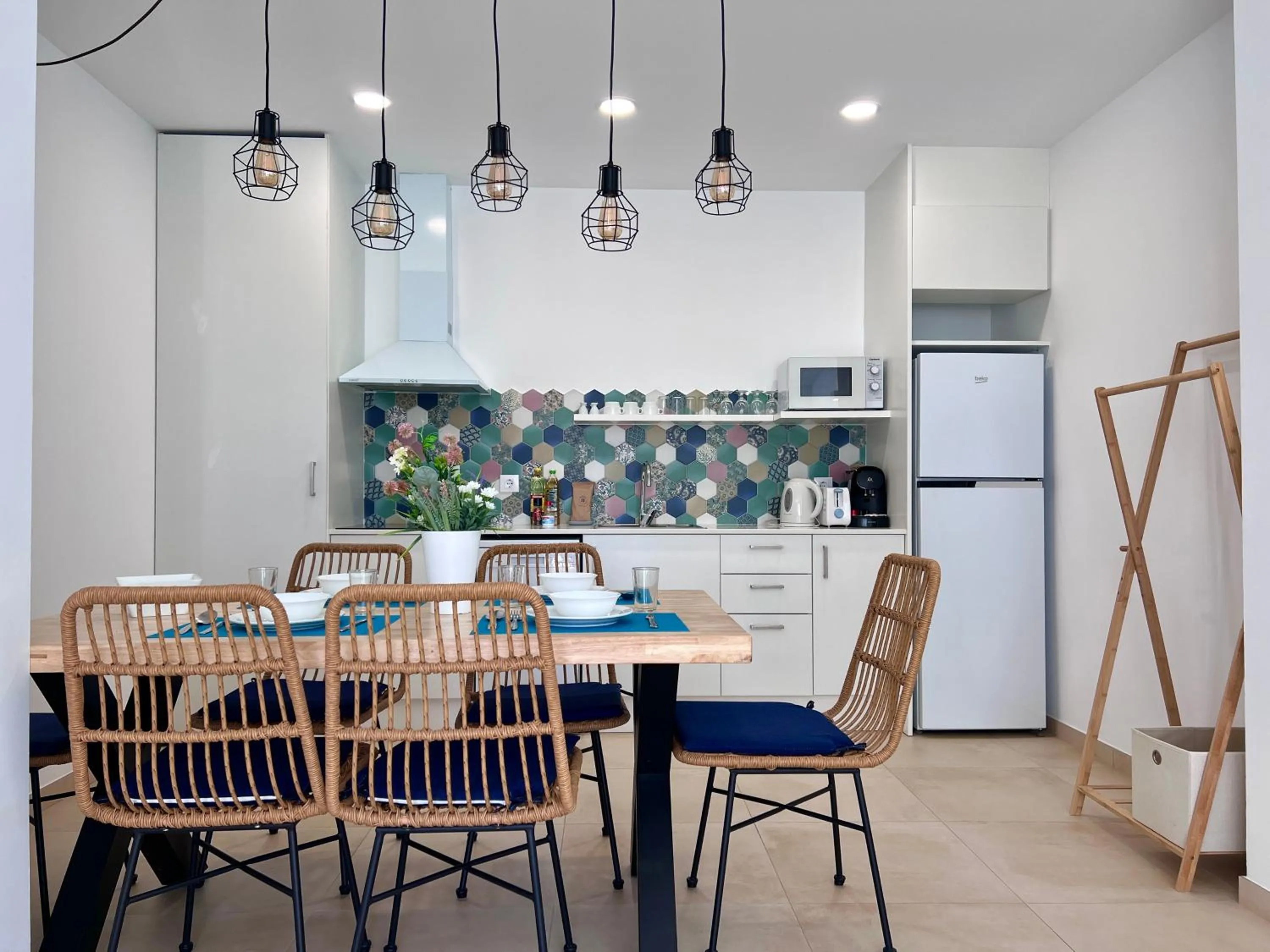 Kitchen or kitchenette in Bamblue Boutique Apartments