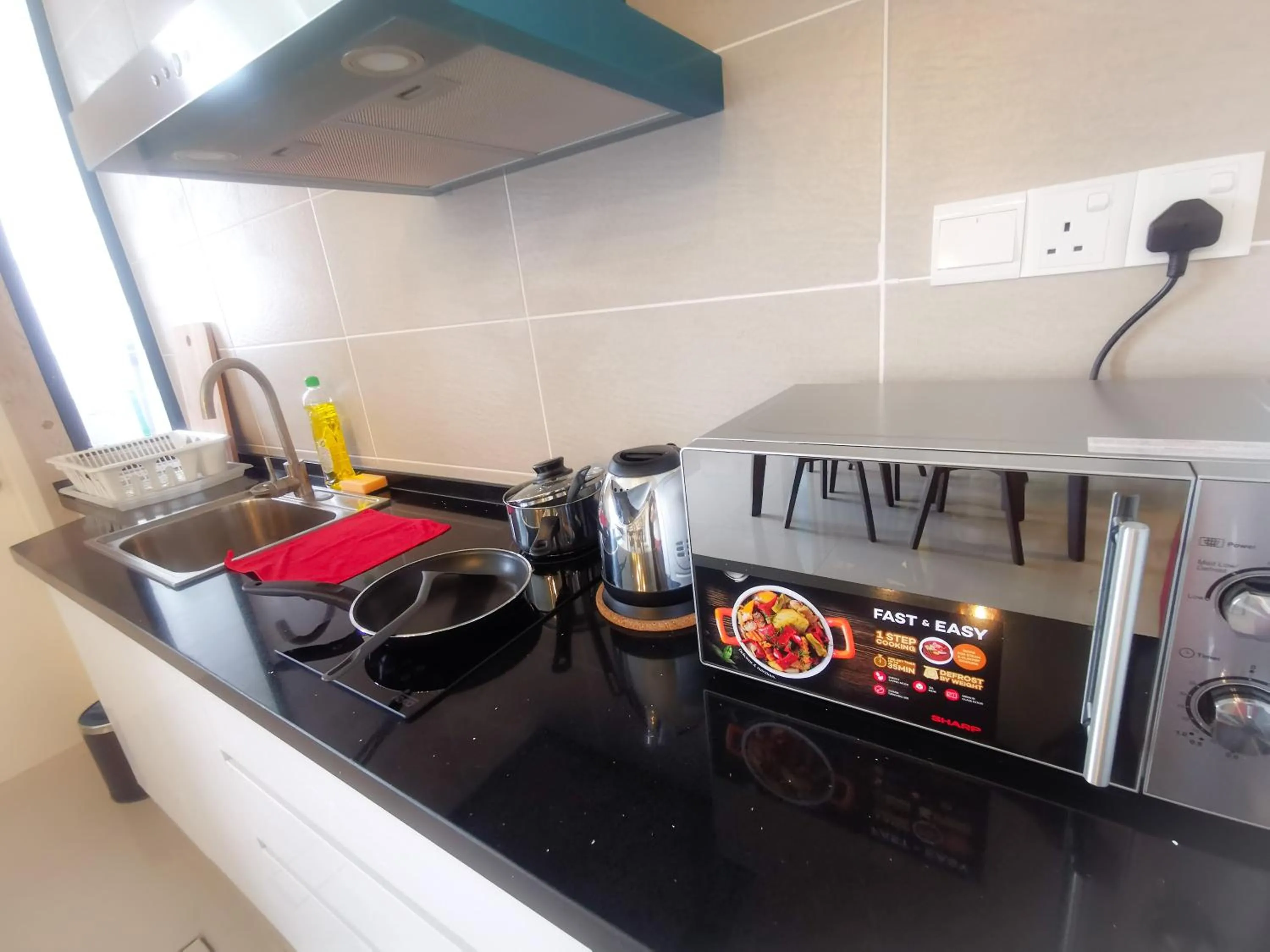 Kitchen or kitchenette in Legoland D'PRISTINE Apartment By TGP