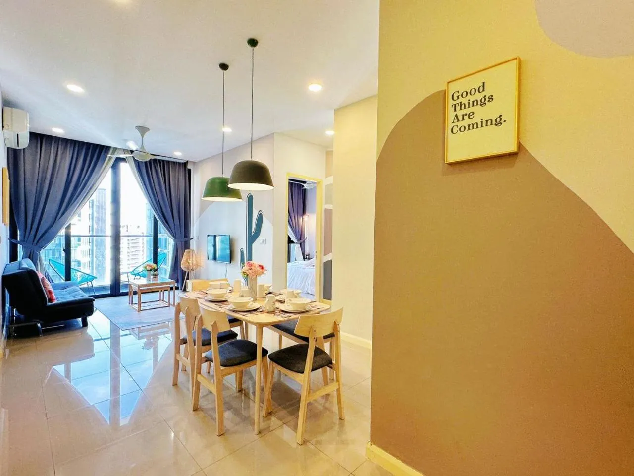 Living room in Legoland D'PRISTINE Apartment By TGP