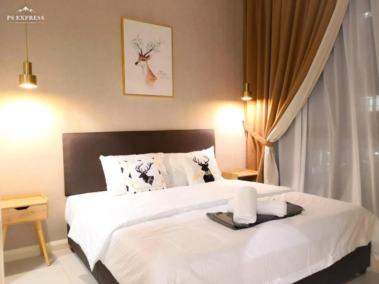 Bed in Legoland D'PRISTINE Apartment By TGP