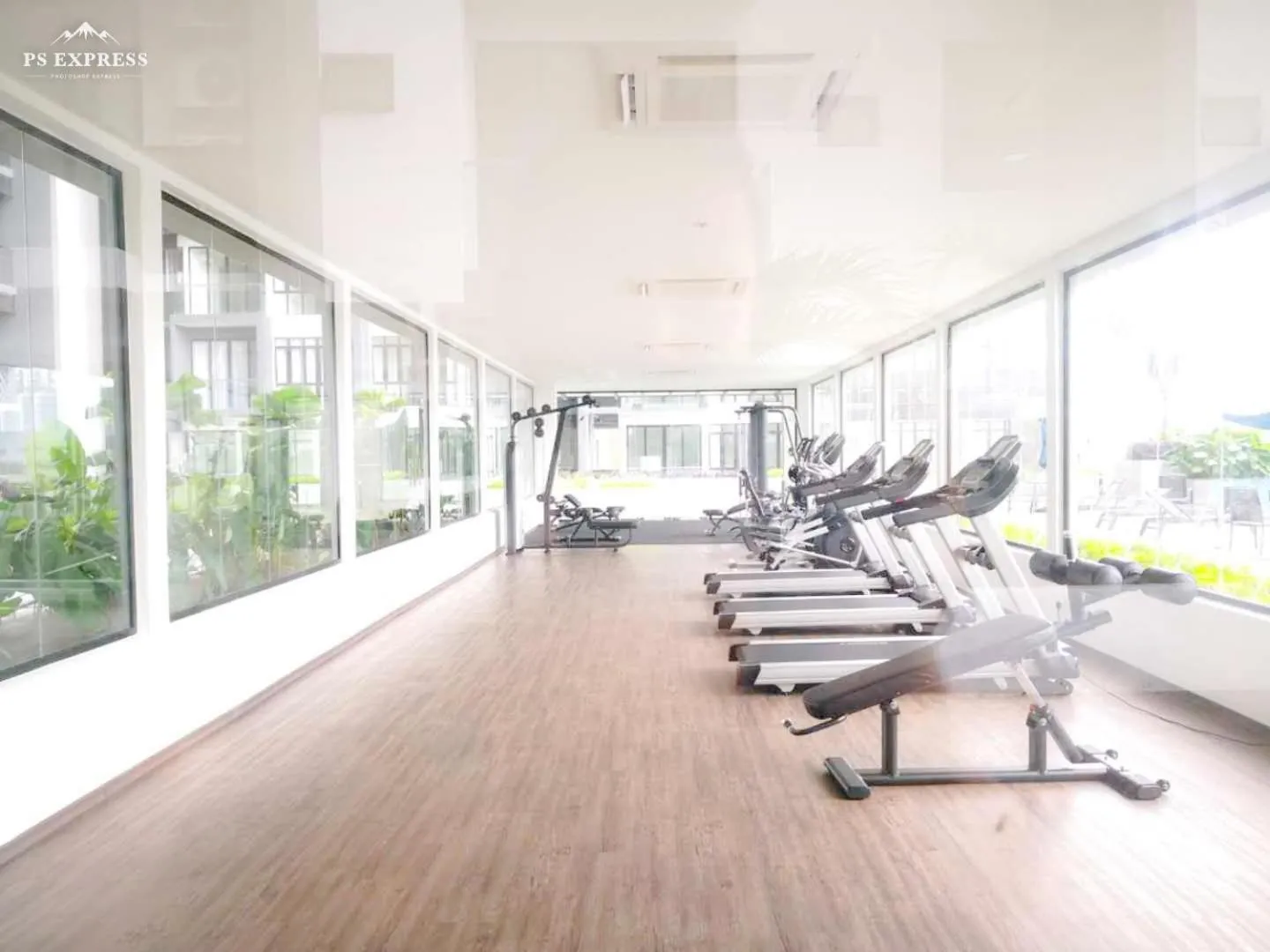 Fitness centre/facilities in Legoland D'PRISTINE Apartment By TGP