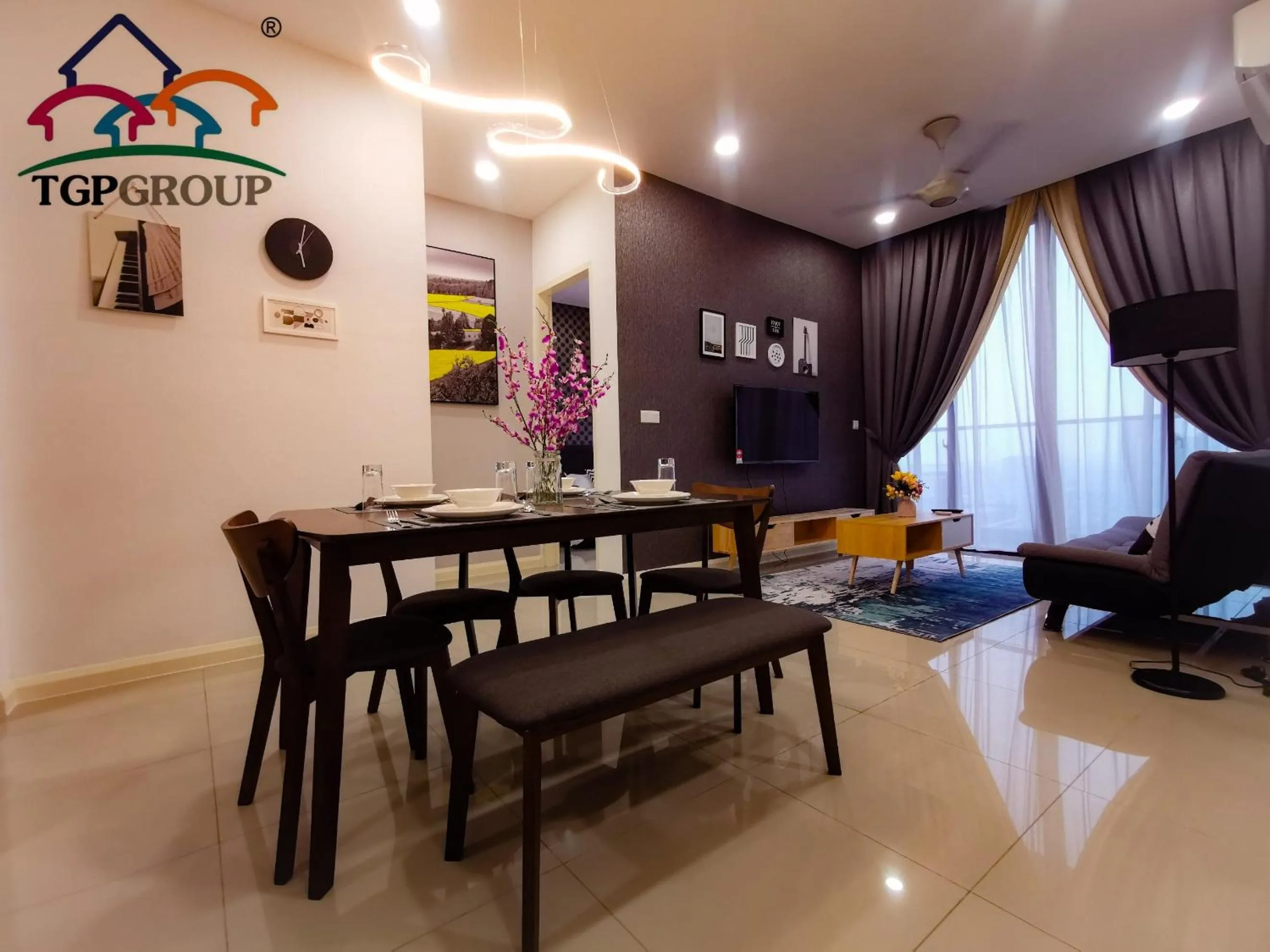 Living room in Legoland D'PRISTINE Apartment By TGP