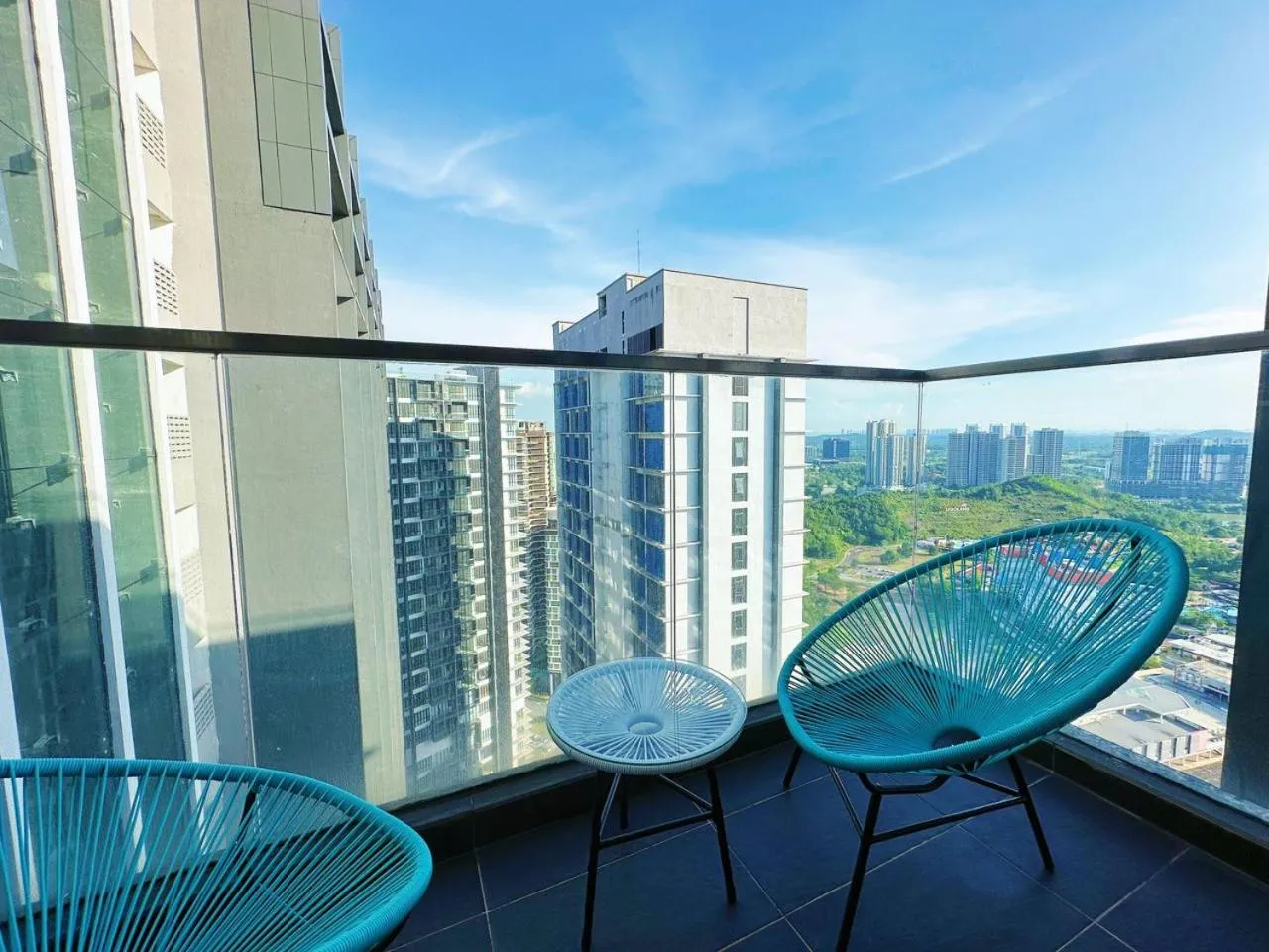 Balcony/Terrace in Legoland D'PRISTINE Apartment By TGP