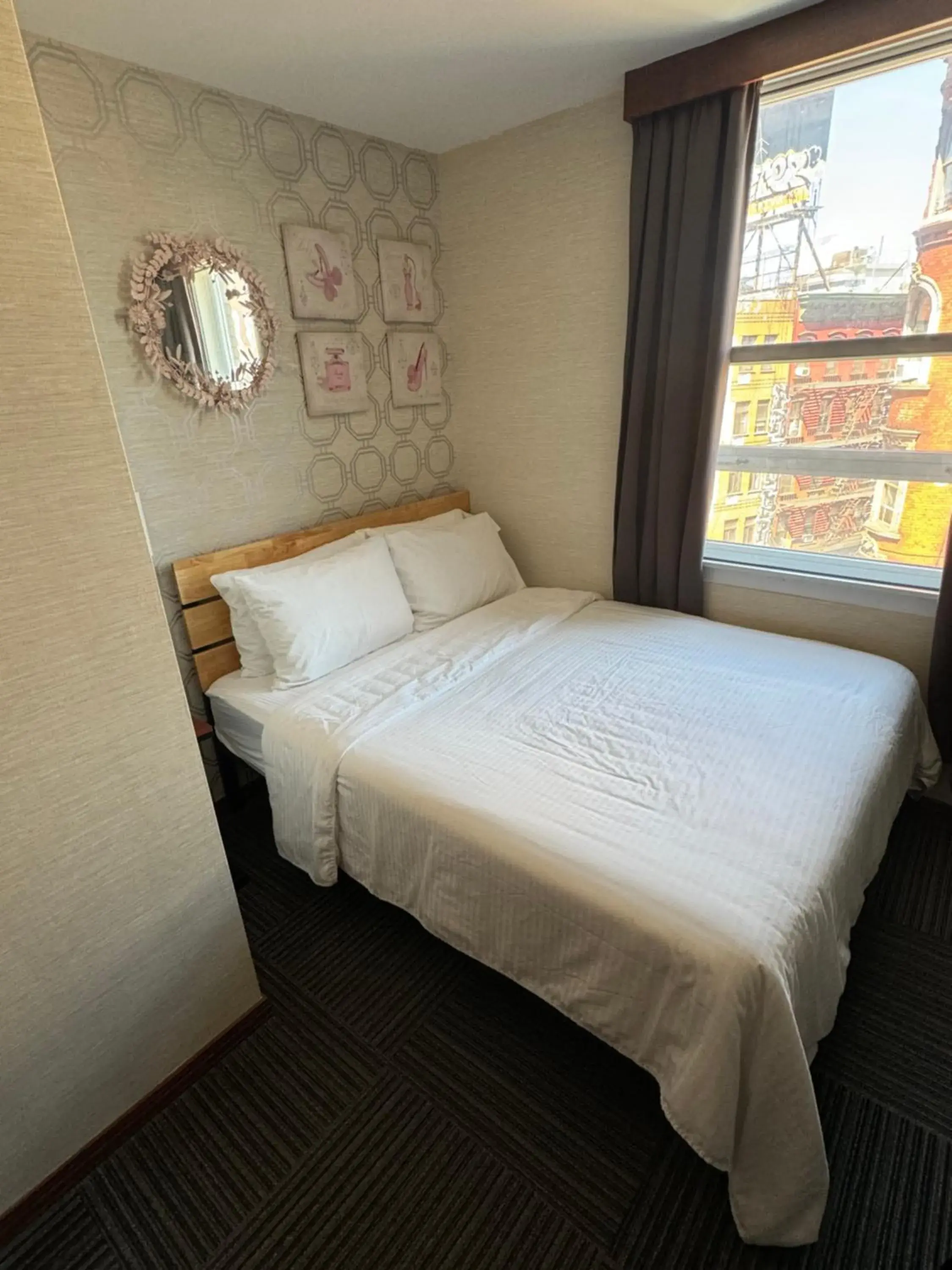 Bed in Hotel Mimosa Bed in Hotel Mimosa