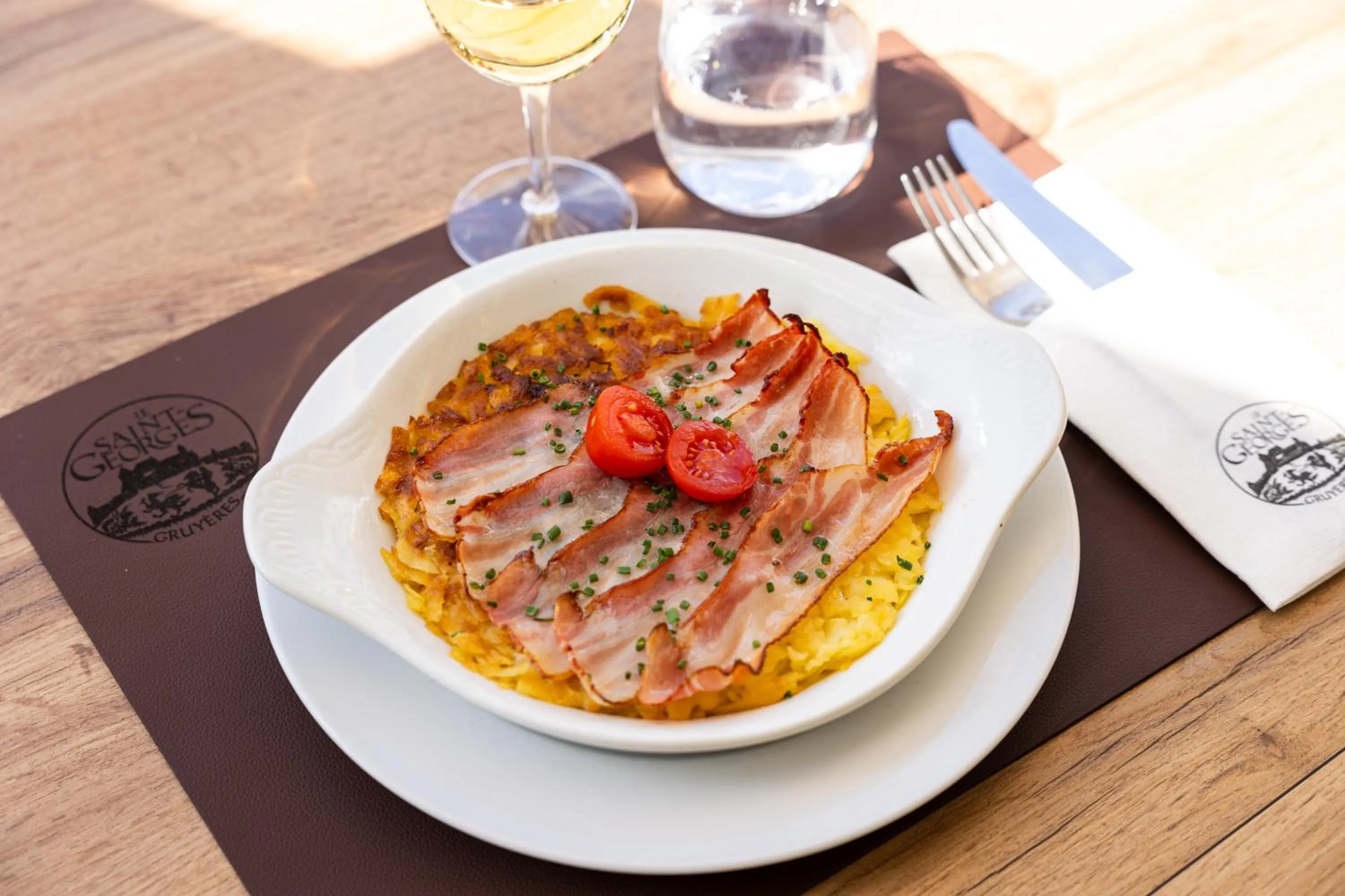 Food and drinks in Le Saint Georges