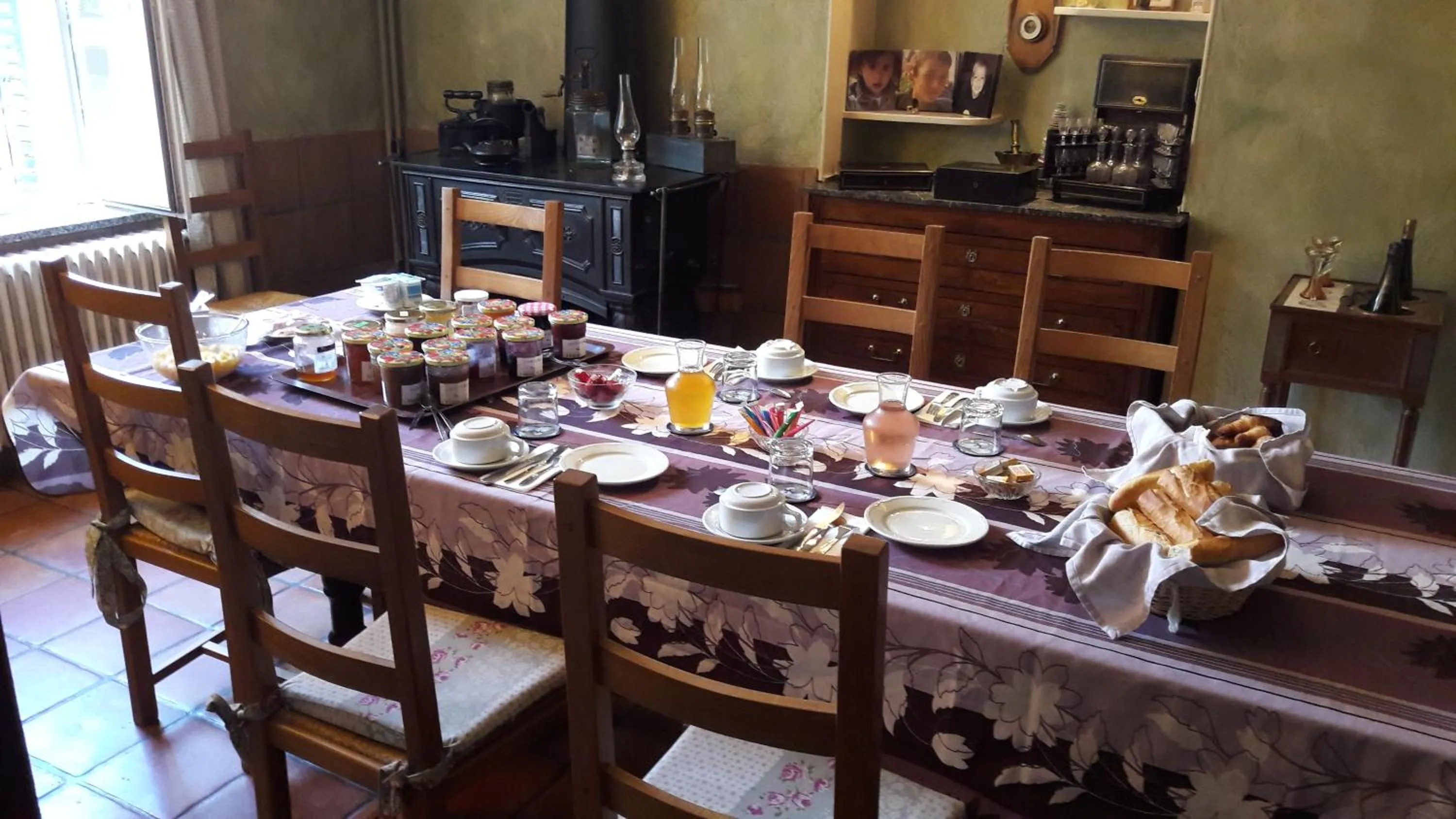 Breakfast in Chambres d'hôtes Résidence du Parc