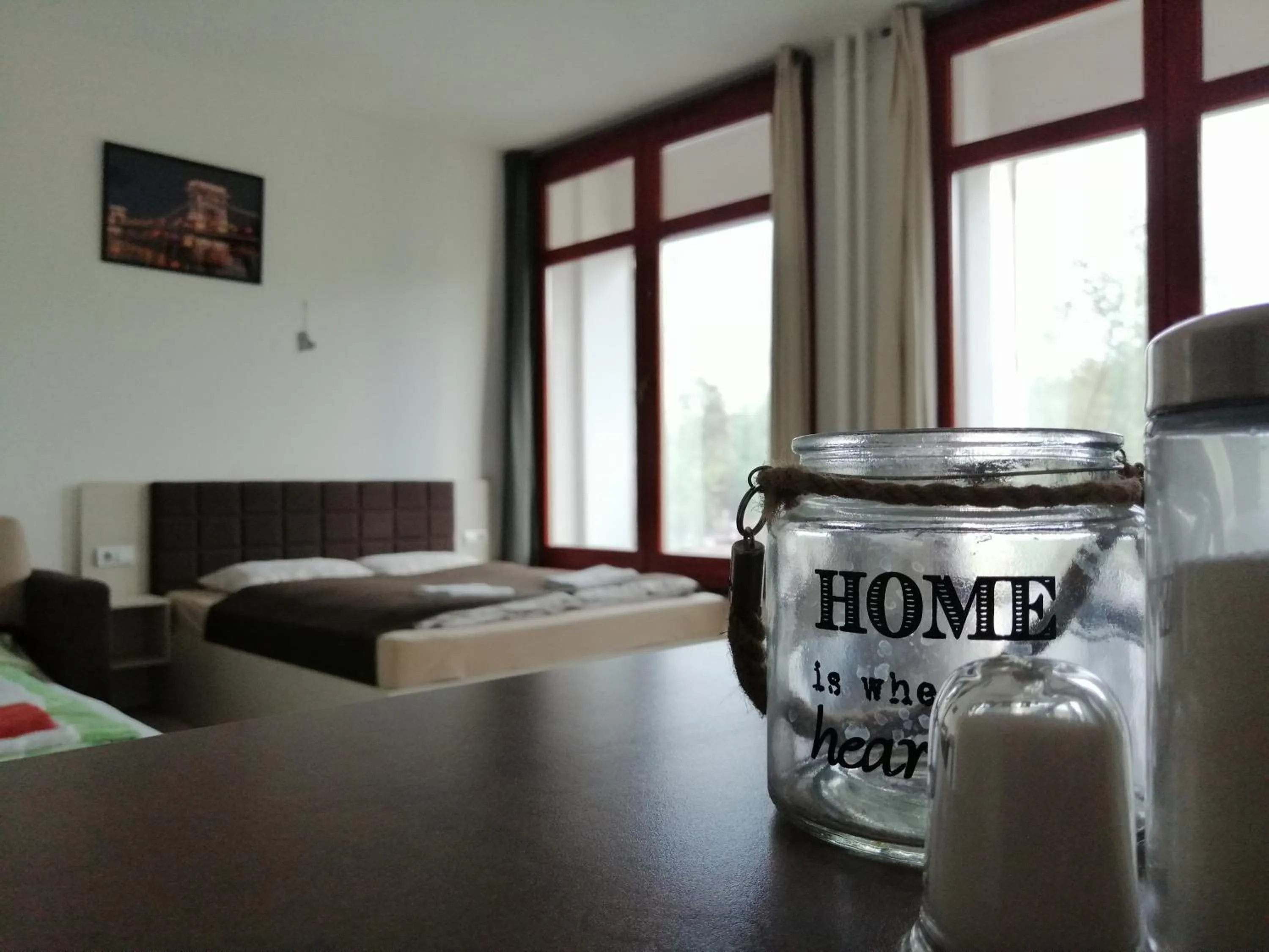 Bed in Zoom-Budapest Apartments