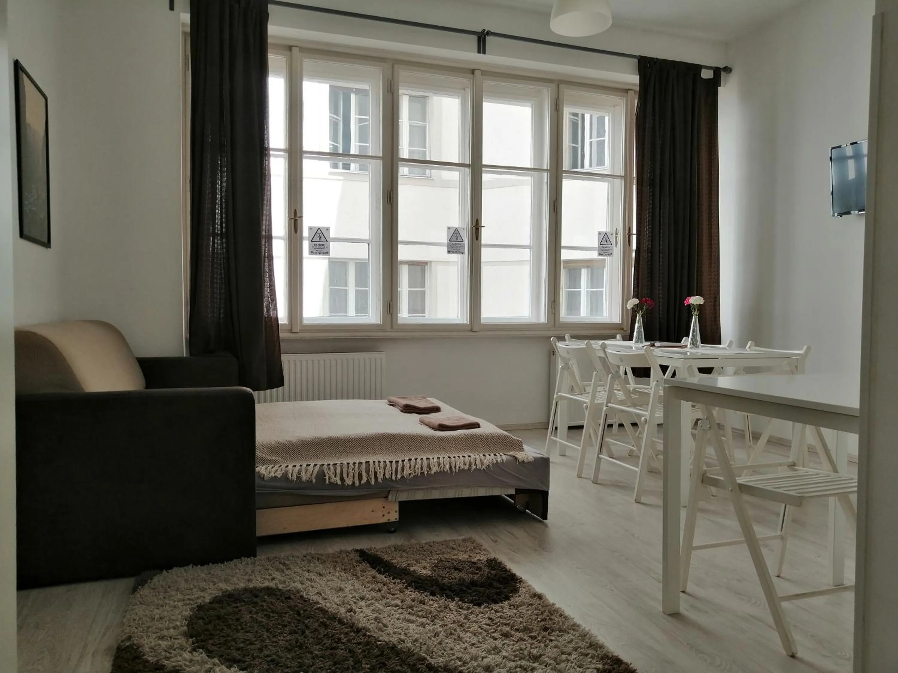 Bed in Zoom-Budapest Apartments