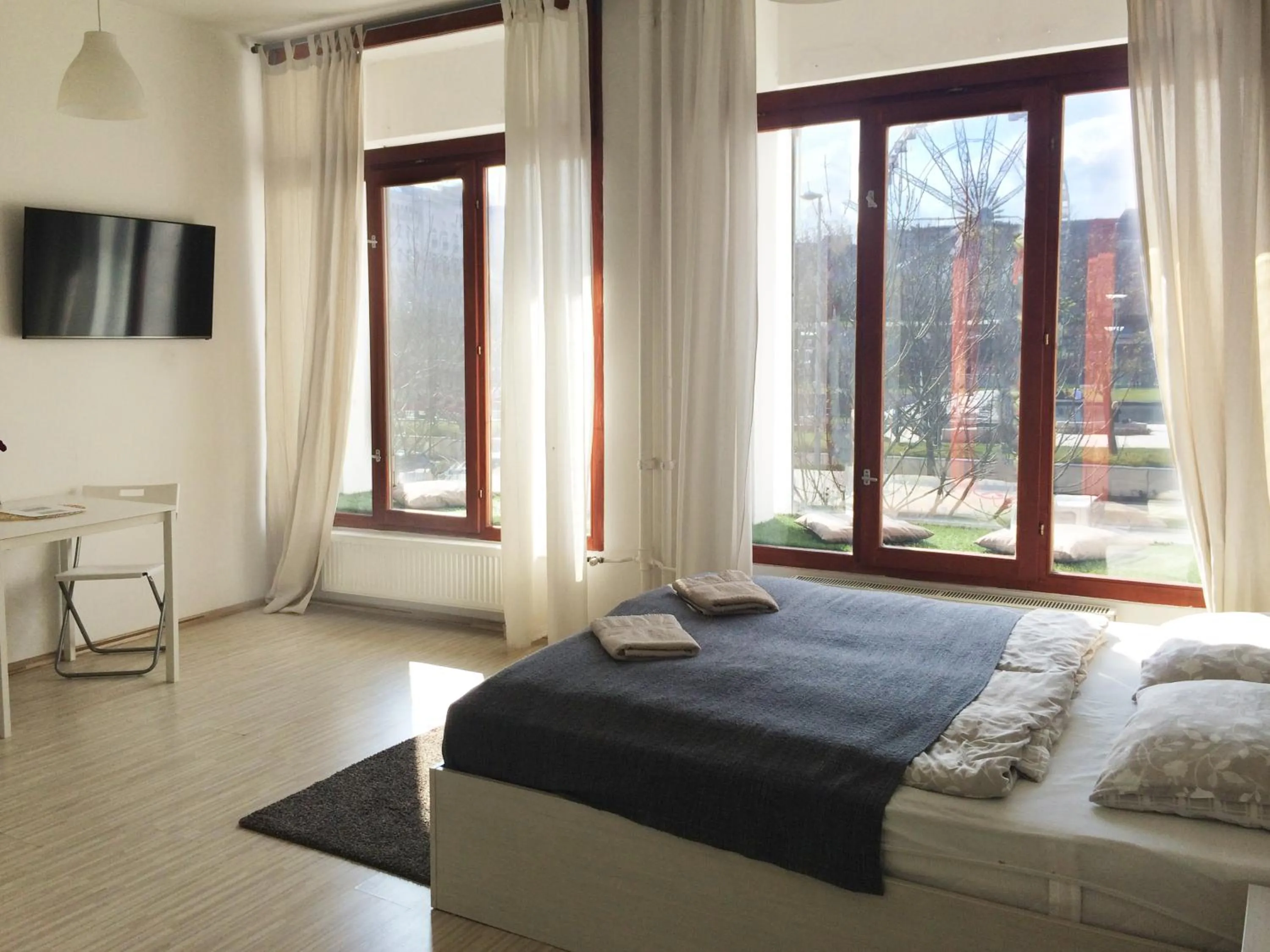 Bed in Zoom-Budapest Apartments