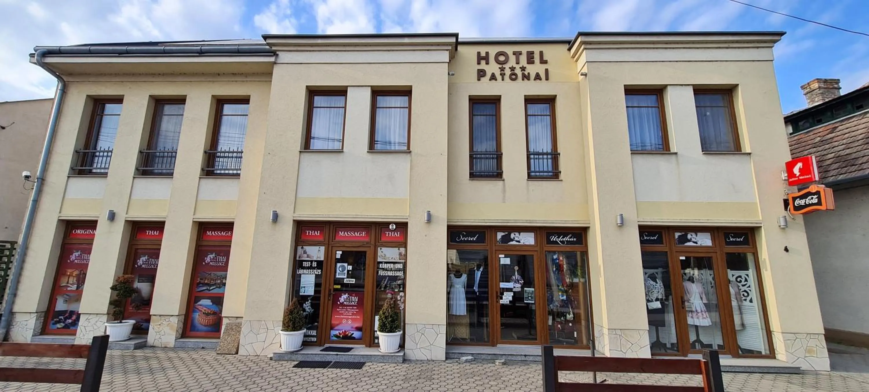 Property building in Hotel Patonai