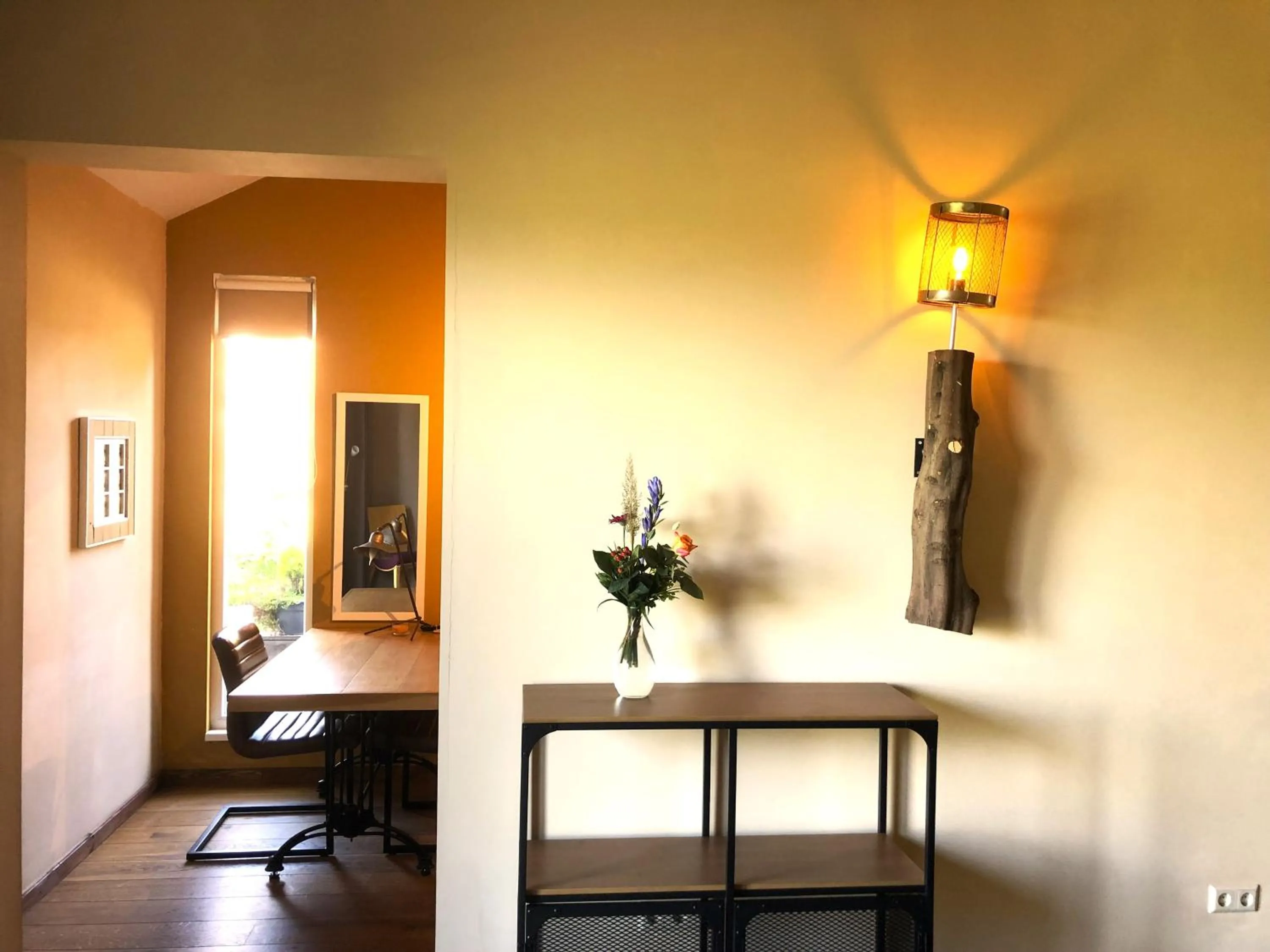 Dining area in B&B De Donk