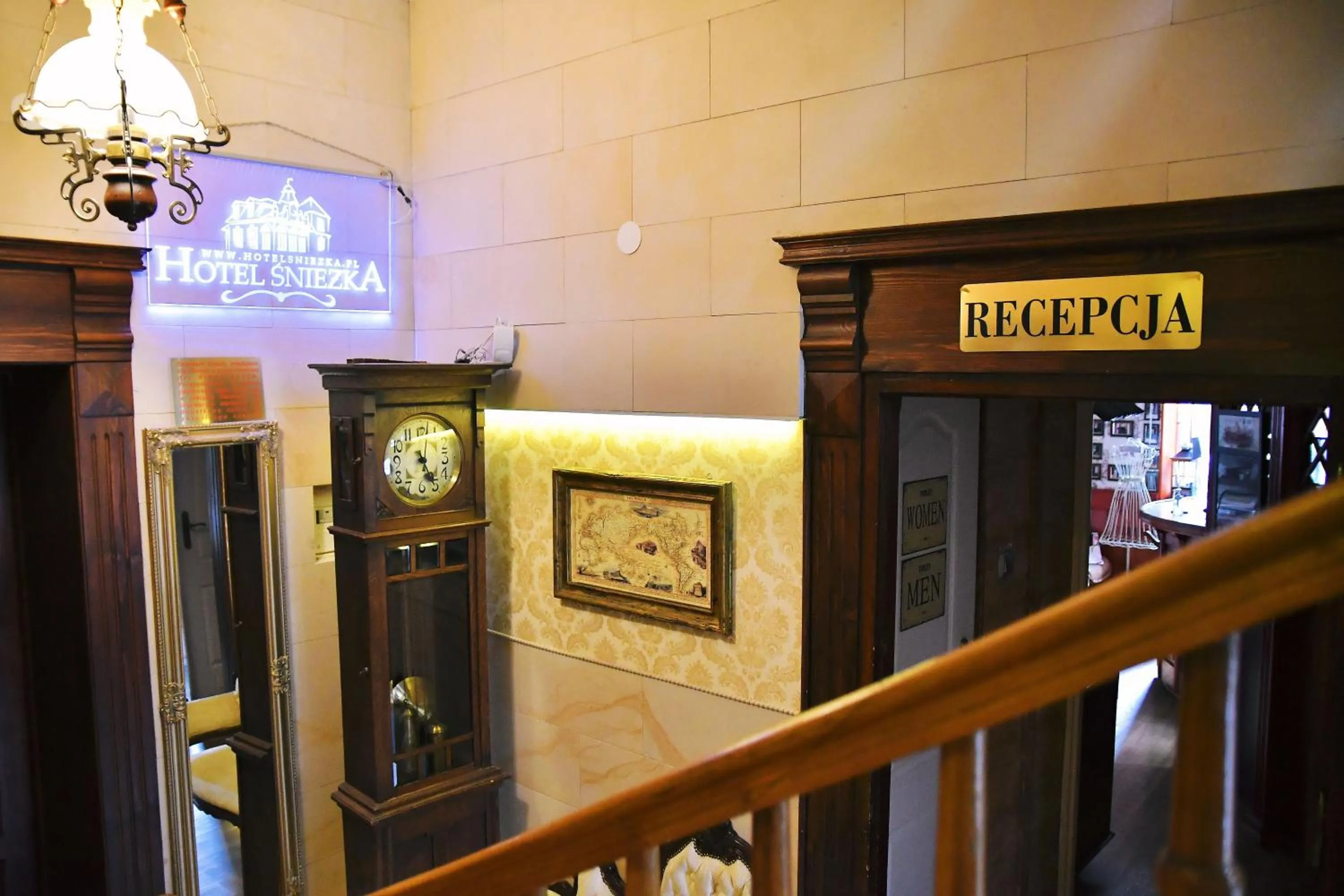 Lobby or reception in Śnieżka