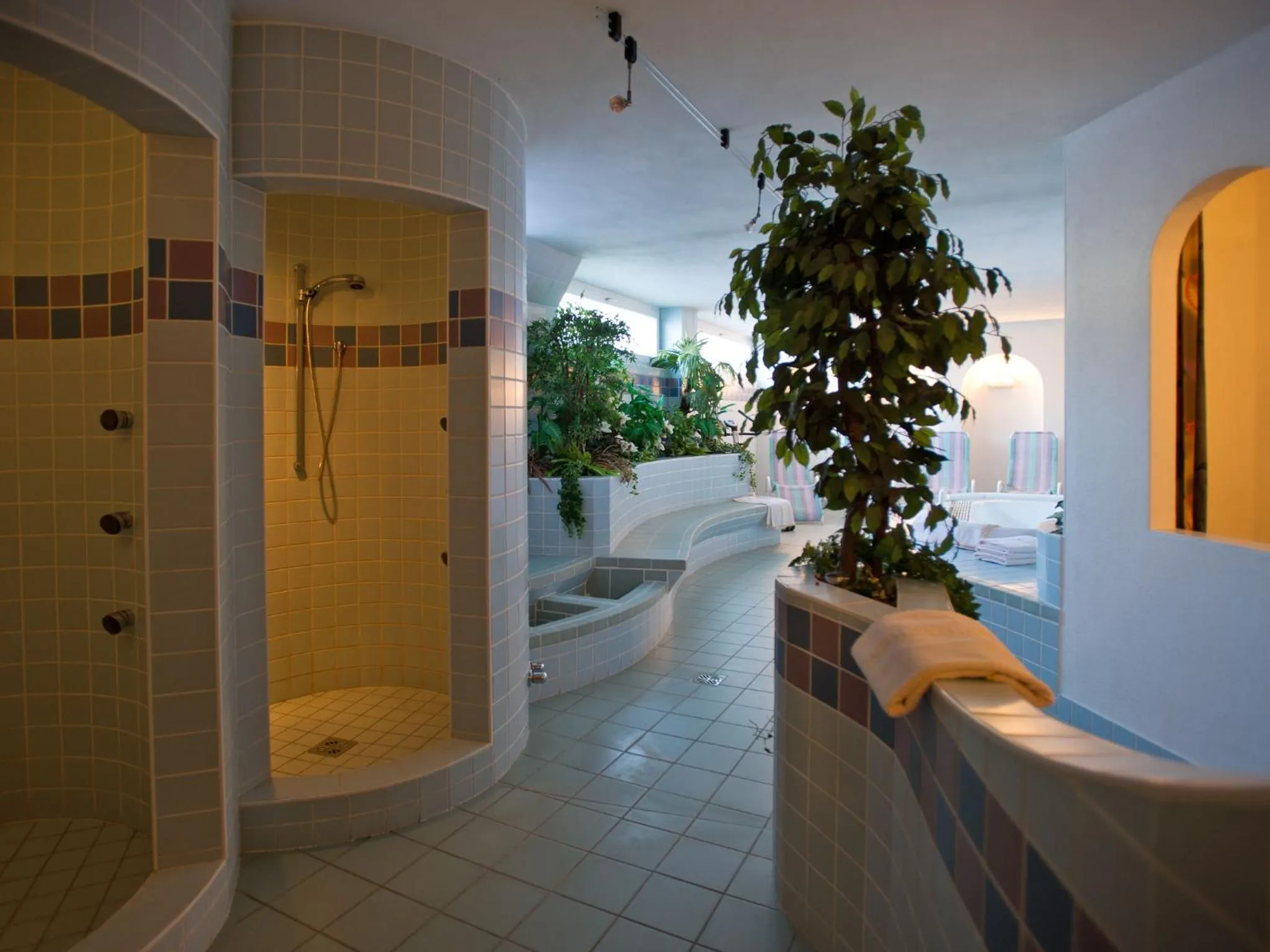 Spa and wellness centre/facilities in Hotel Toblacherhof