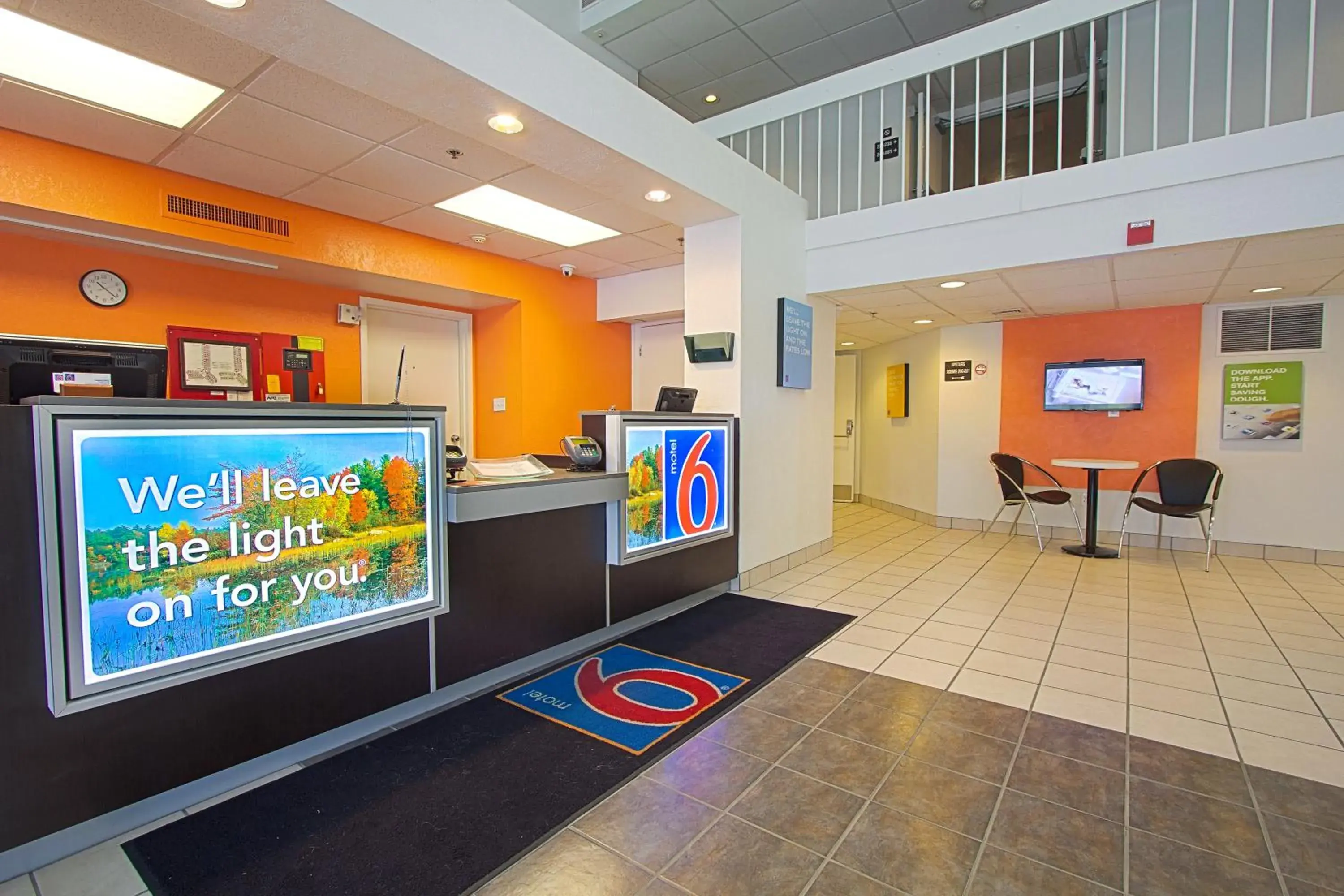 Lobby or reception in Motel 6-East Brunswick, NJ Lobby or reception in Motel 6-East Brunswick, NJ