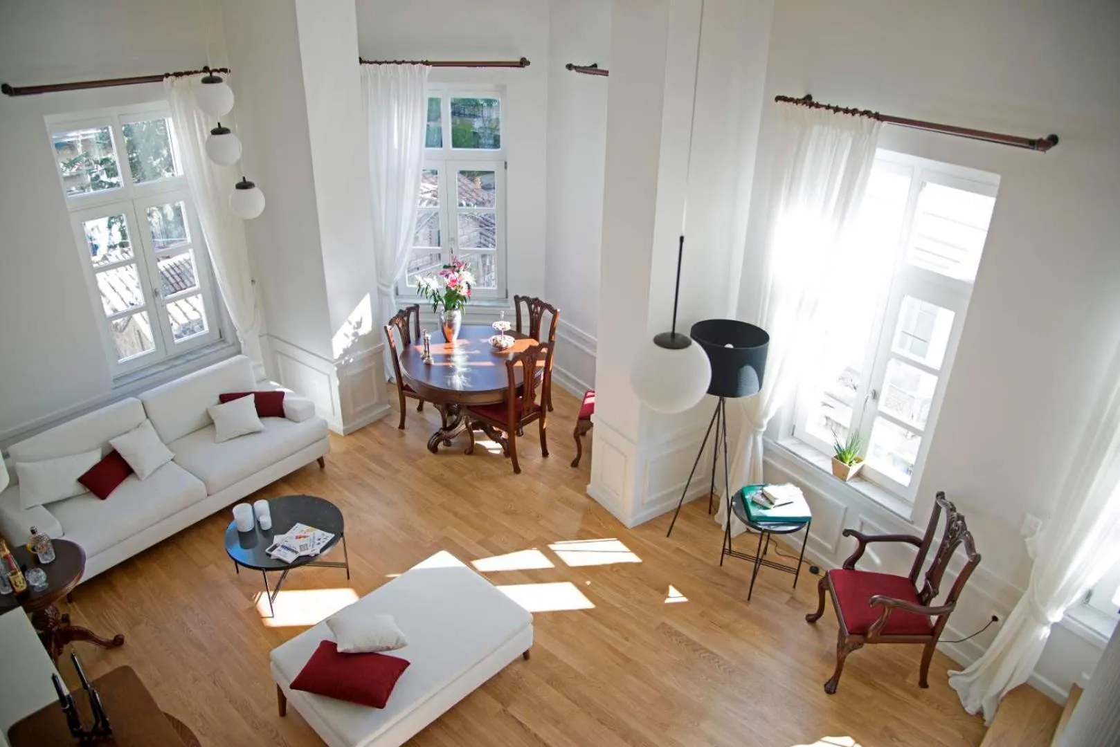 Living room in Four Streets Athens - Luxury Suites Apartments in Athens