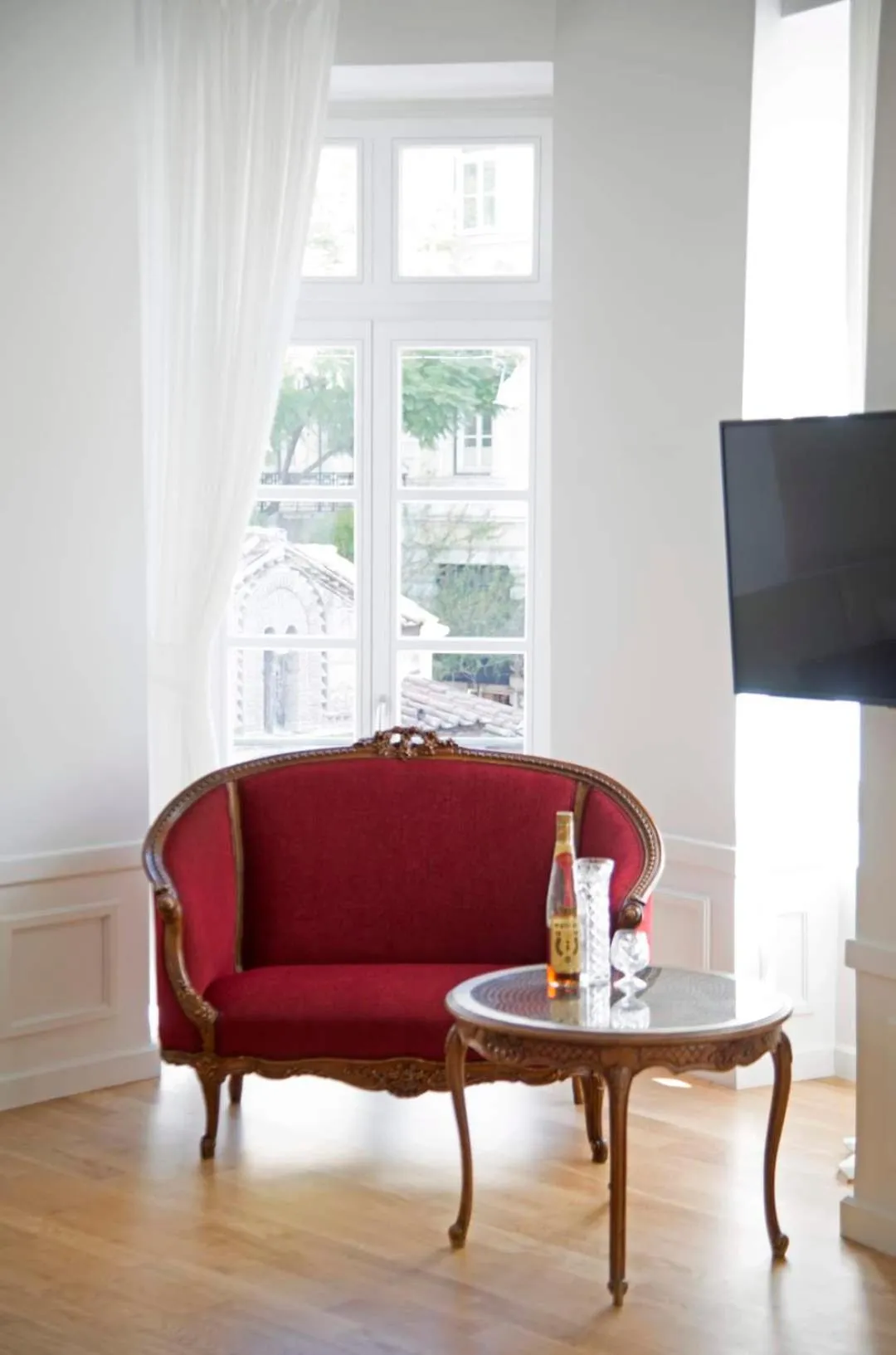 Living room in Four Streets Athens - Luxury Suites Apartments in Athens