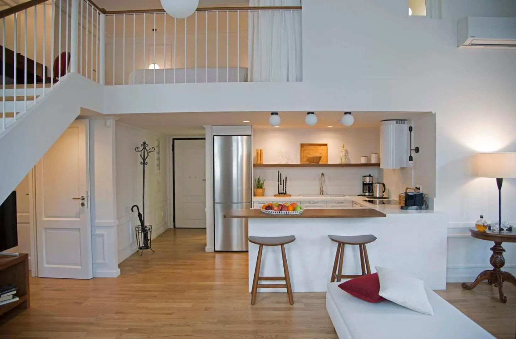 Kitchen or kitchenette in Four Streets Athens - Luxury Suites Apartments in Athens