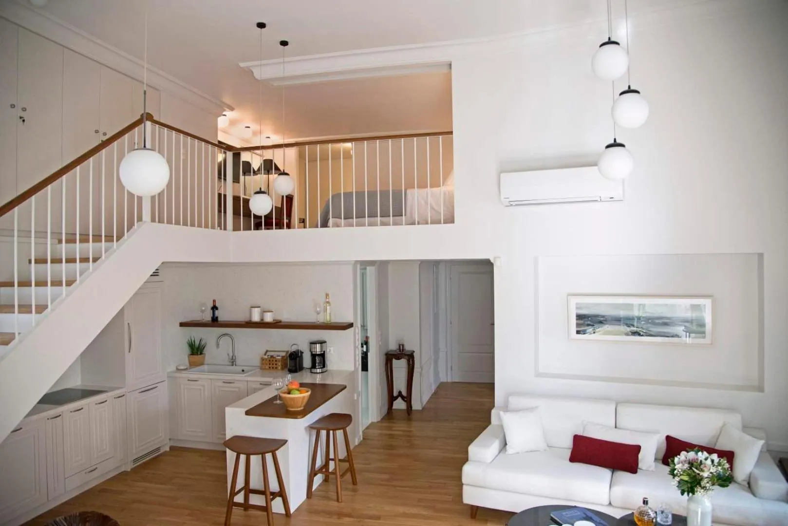 Living room in Four Streets Athens - Luxury Suites Apartments in Athens