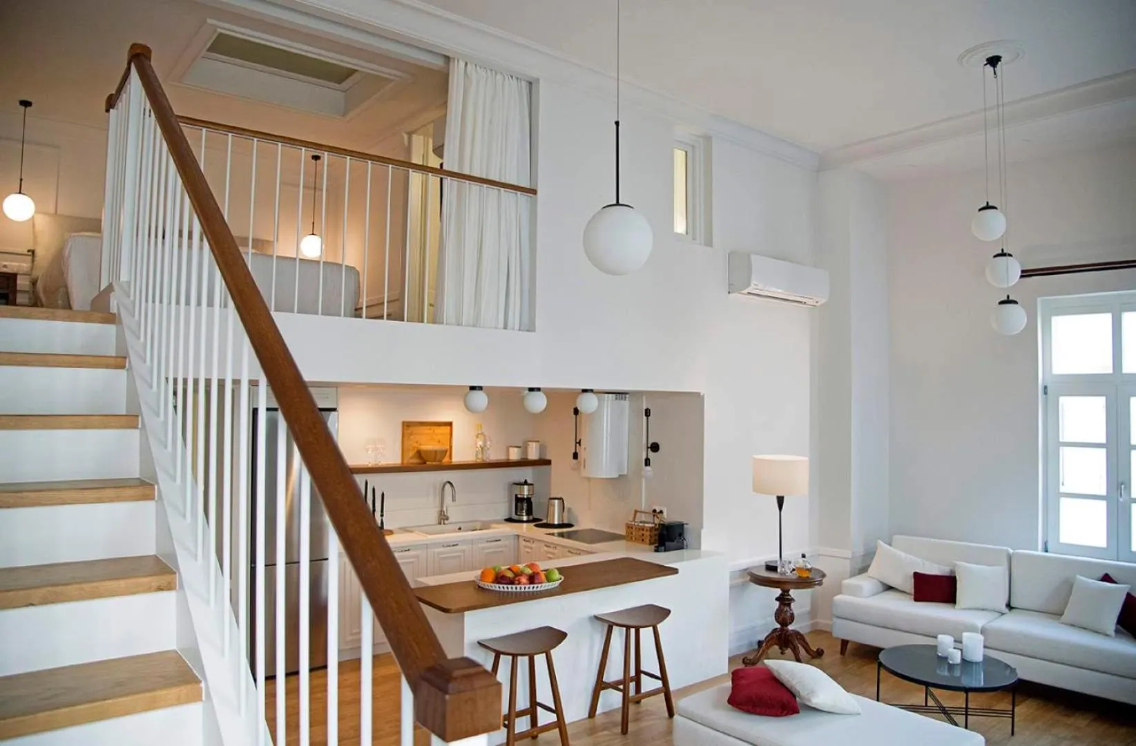 Kitchen or kitchenette in Four Streets Athens - Luxury Suites Apartments in Athens