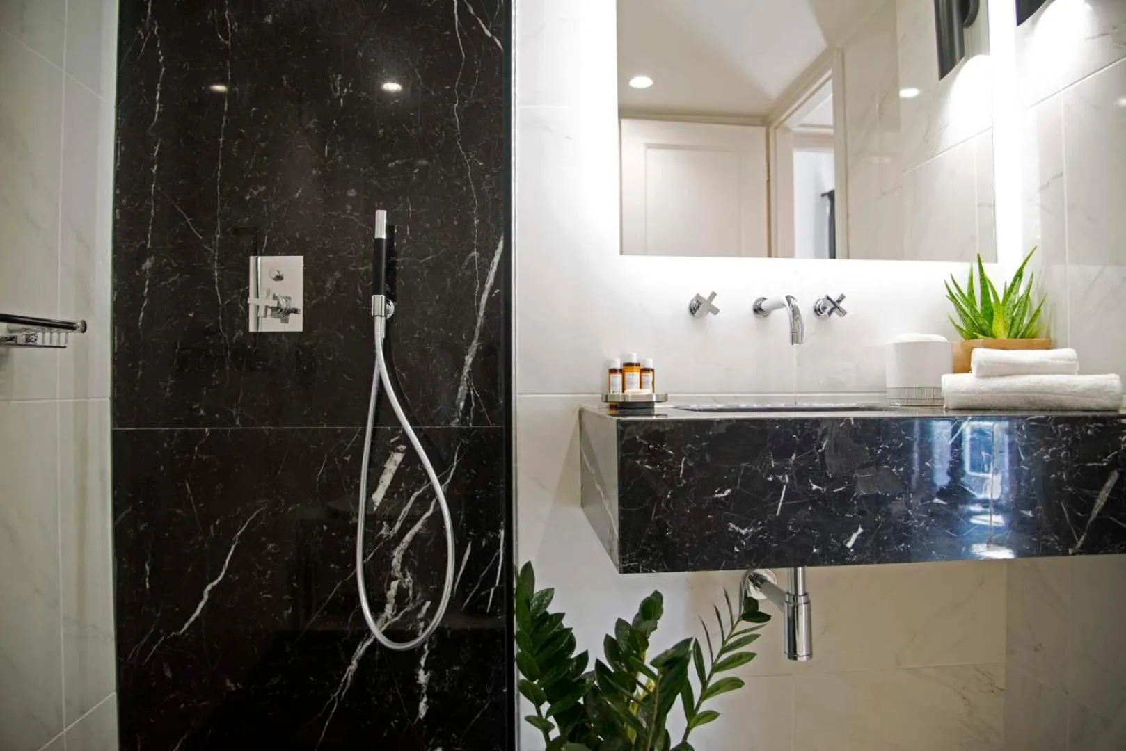 Shower in Four Streets Athens - Luxury Suites Apartments in Athens