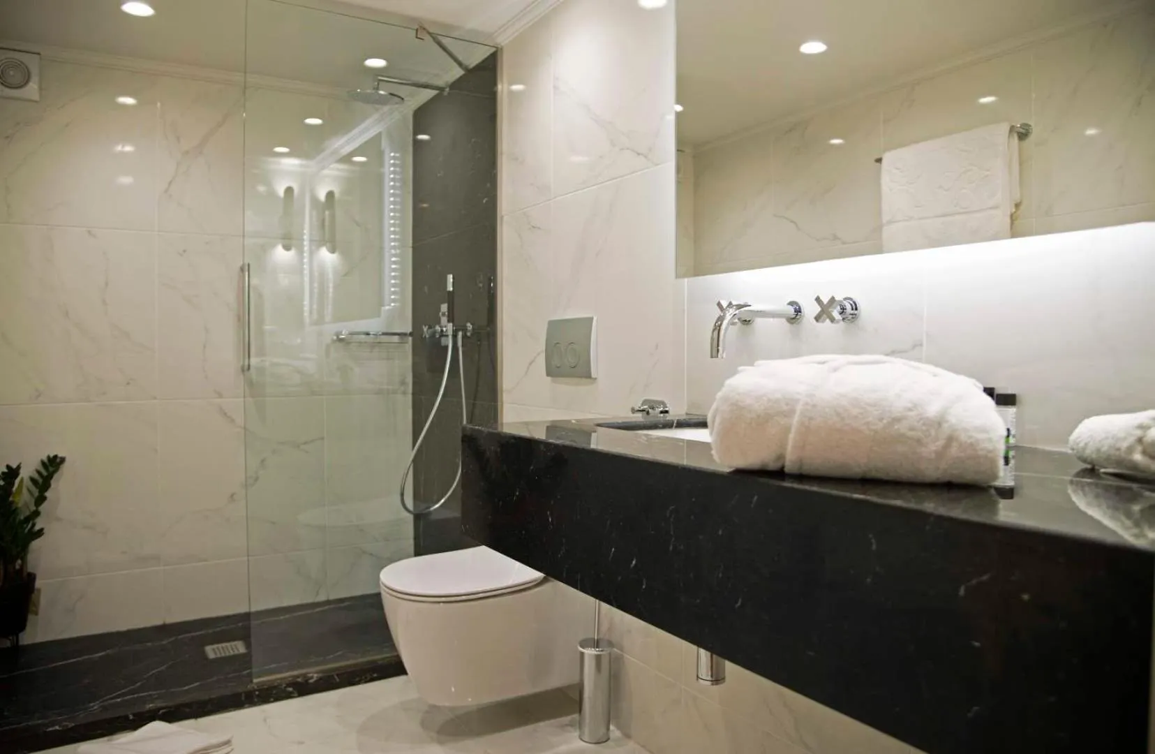 Shower in Four Streets Athens - Luxury Suites Apartments in Athens