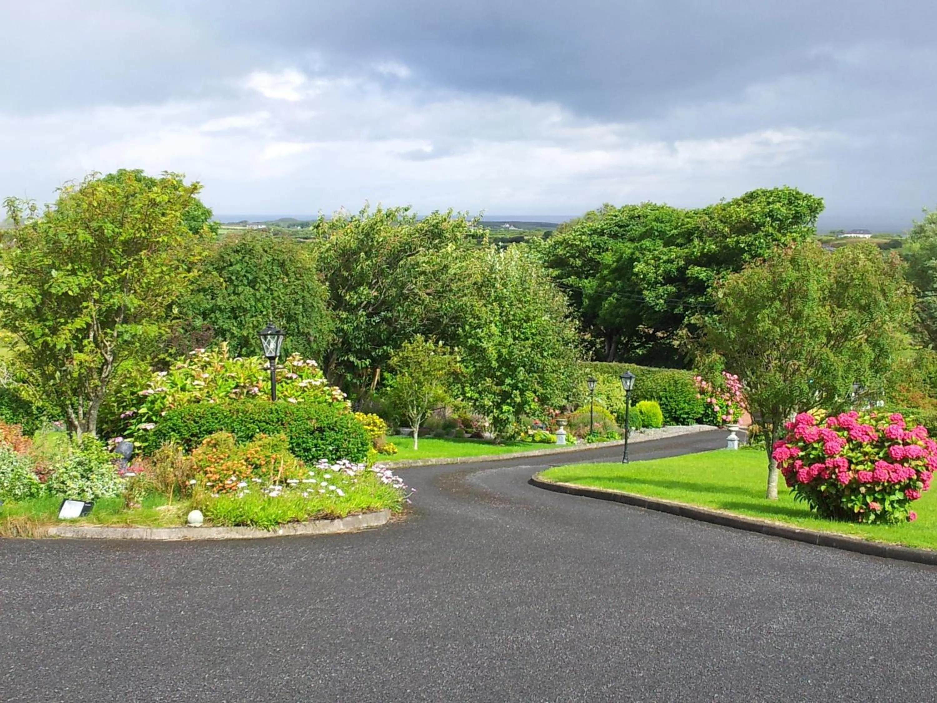 Garden in Mount Edward Lodge