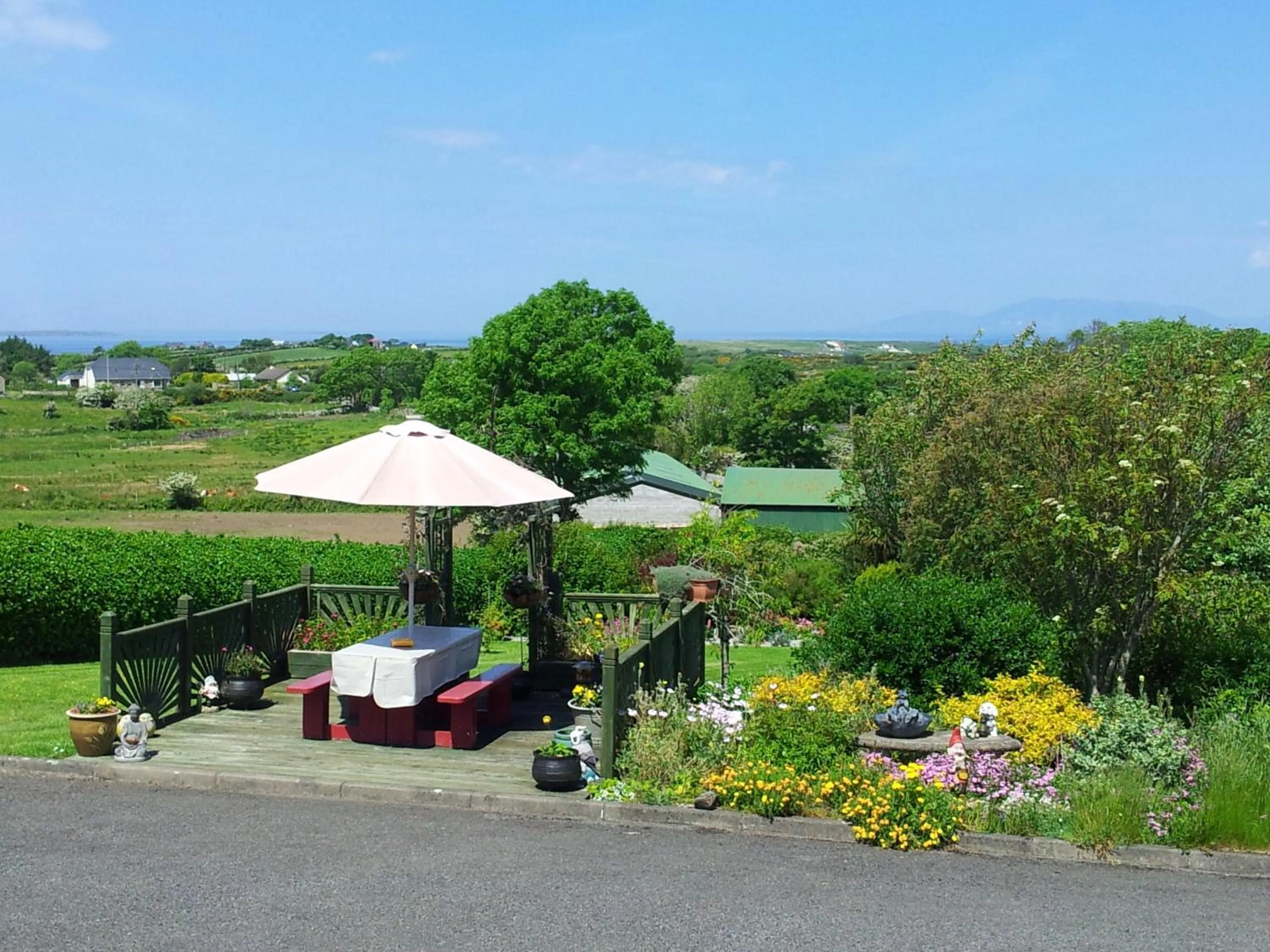 Garden in Mount Edward Lodge