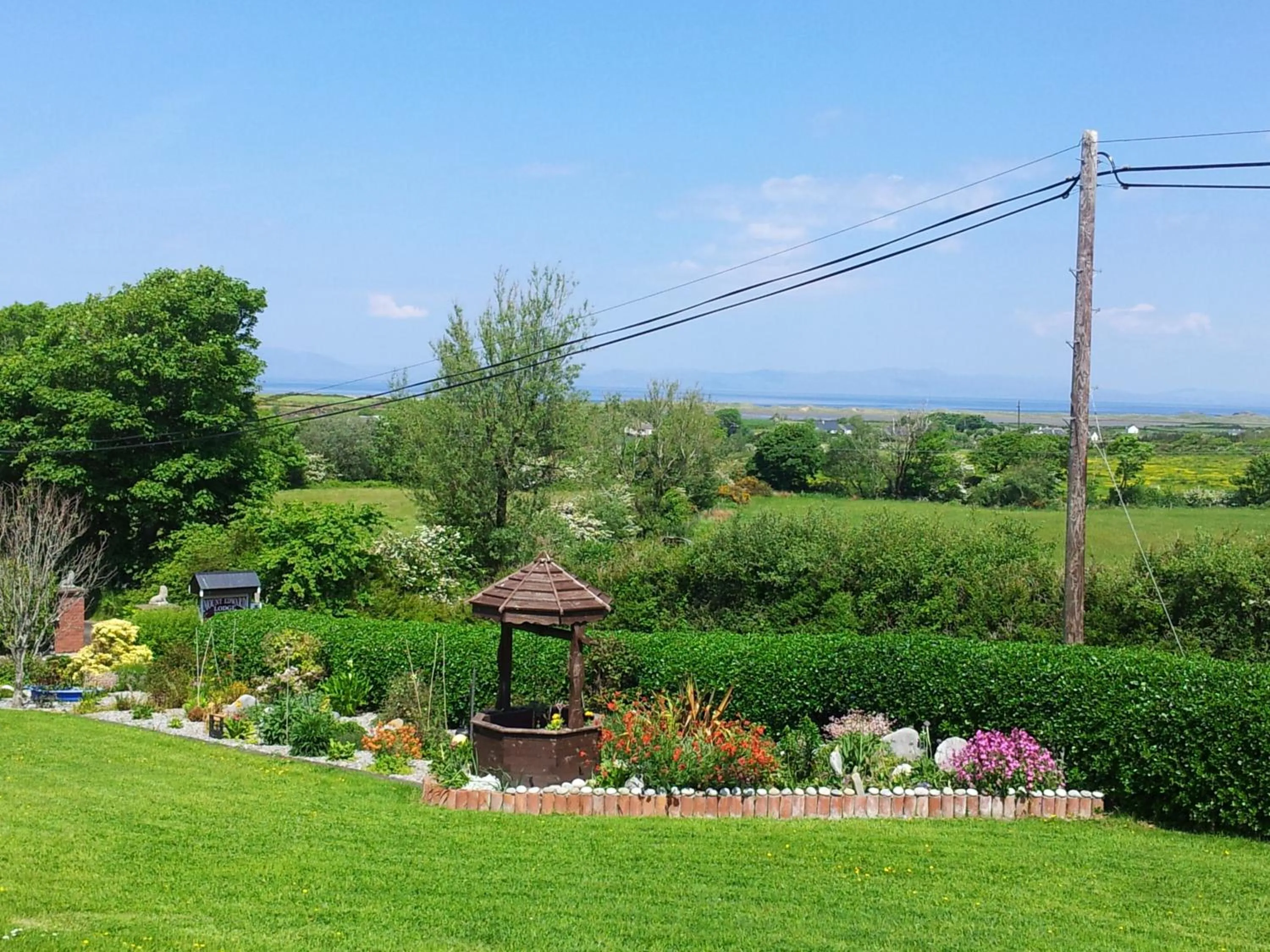 Garden in Mount Edward Lodge