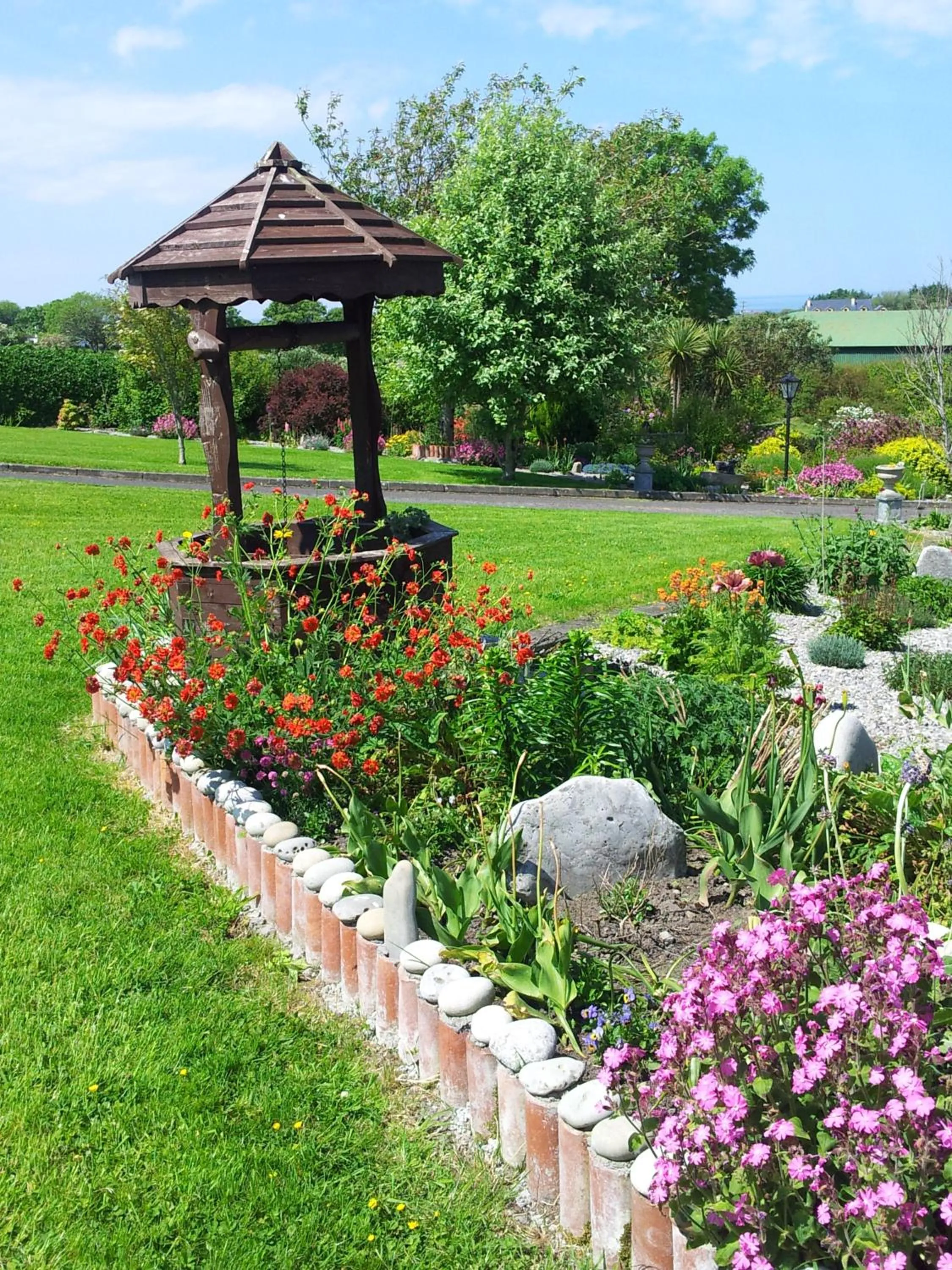 Garden in Mount Edward Lodge